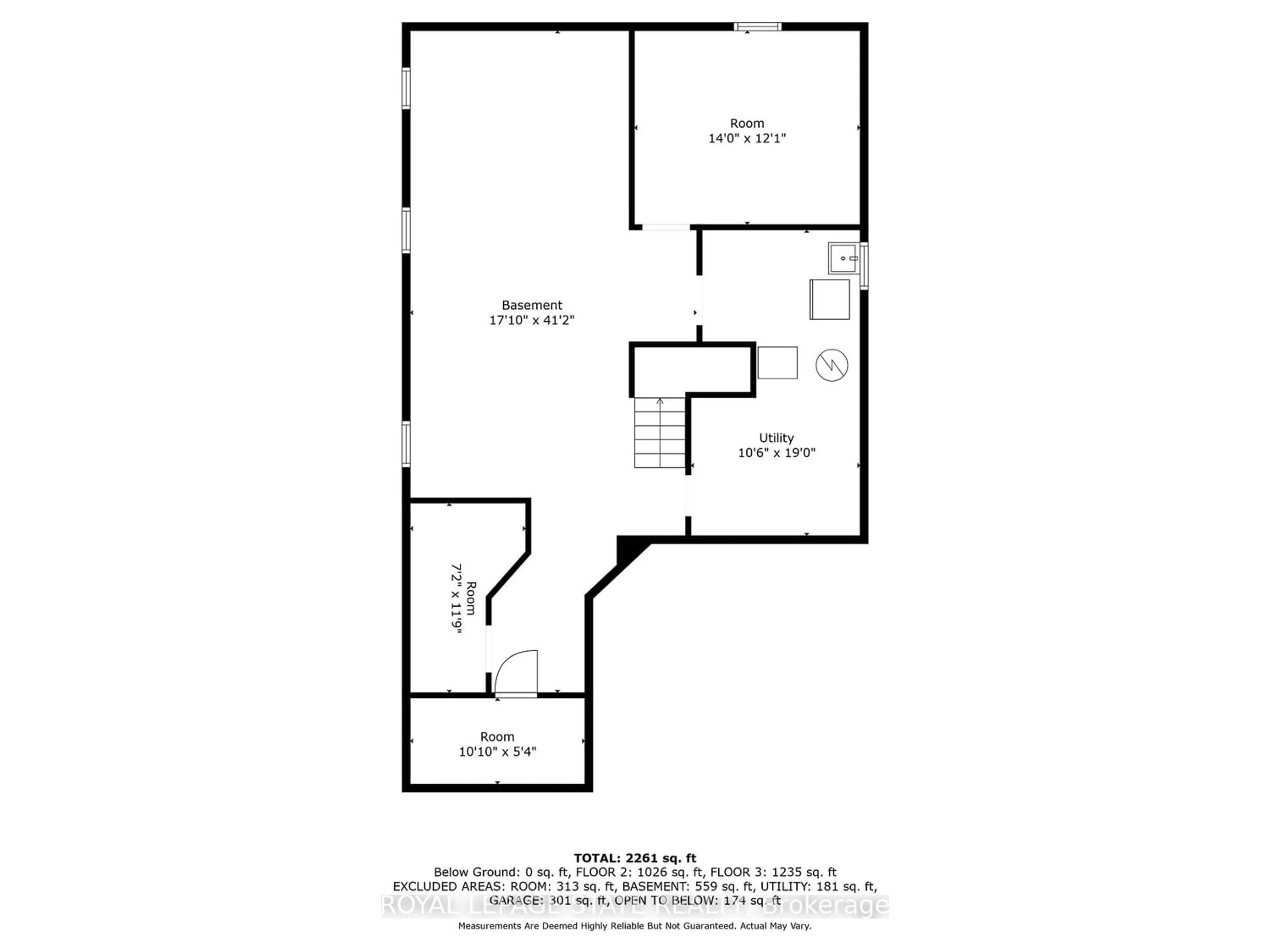 Floor plan for 98 Kendrick Crt, Hamilton Ontario L9G 5E8