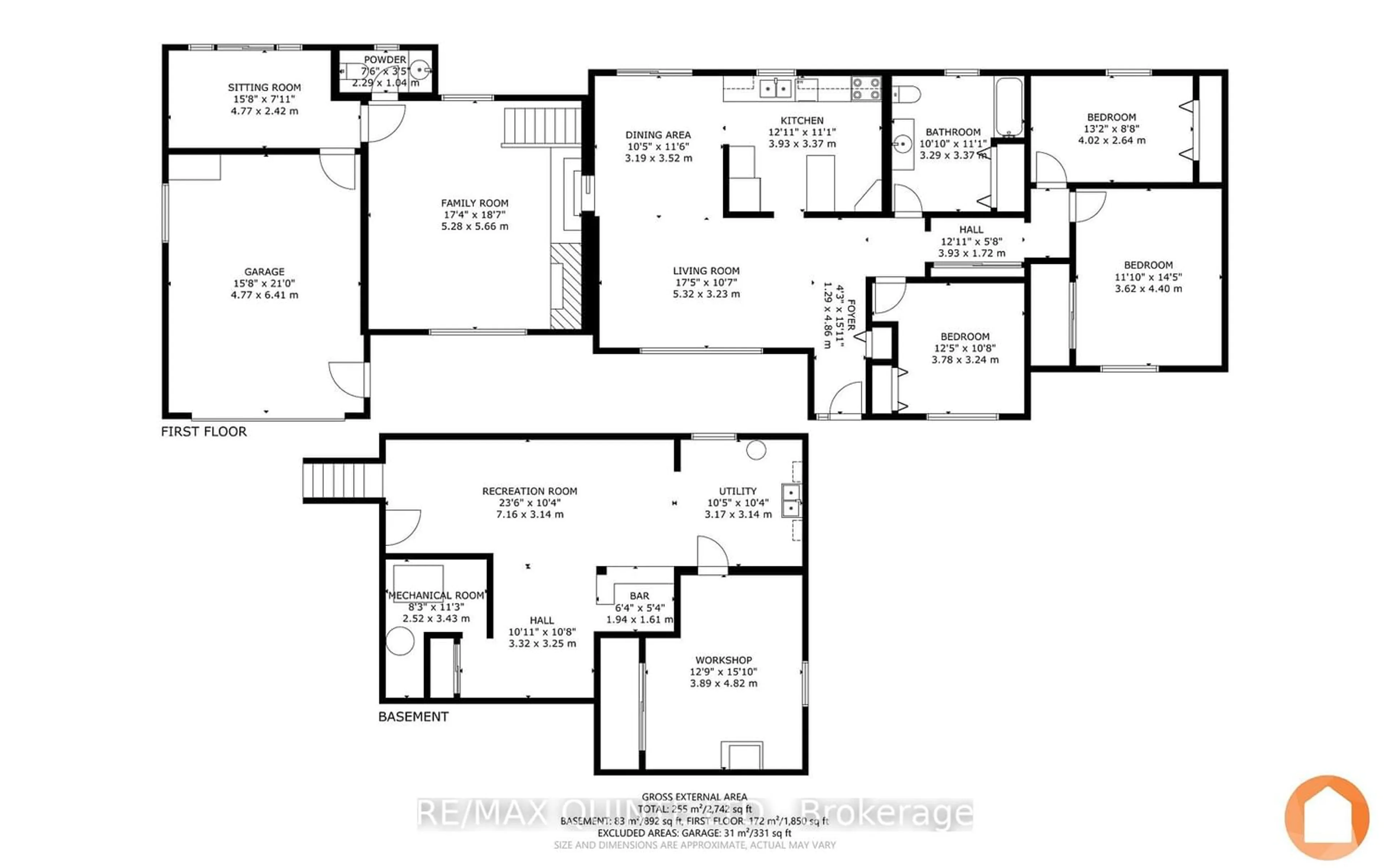 Floor plan for 120 Avonlough Rd, Belleville Ontario K8N 4Z2