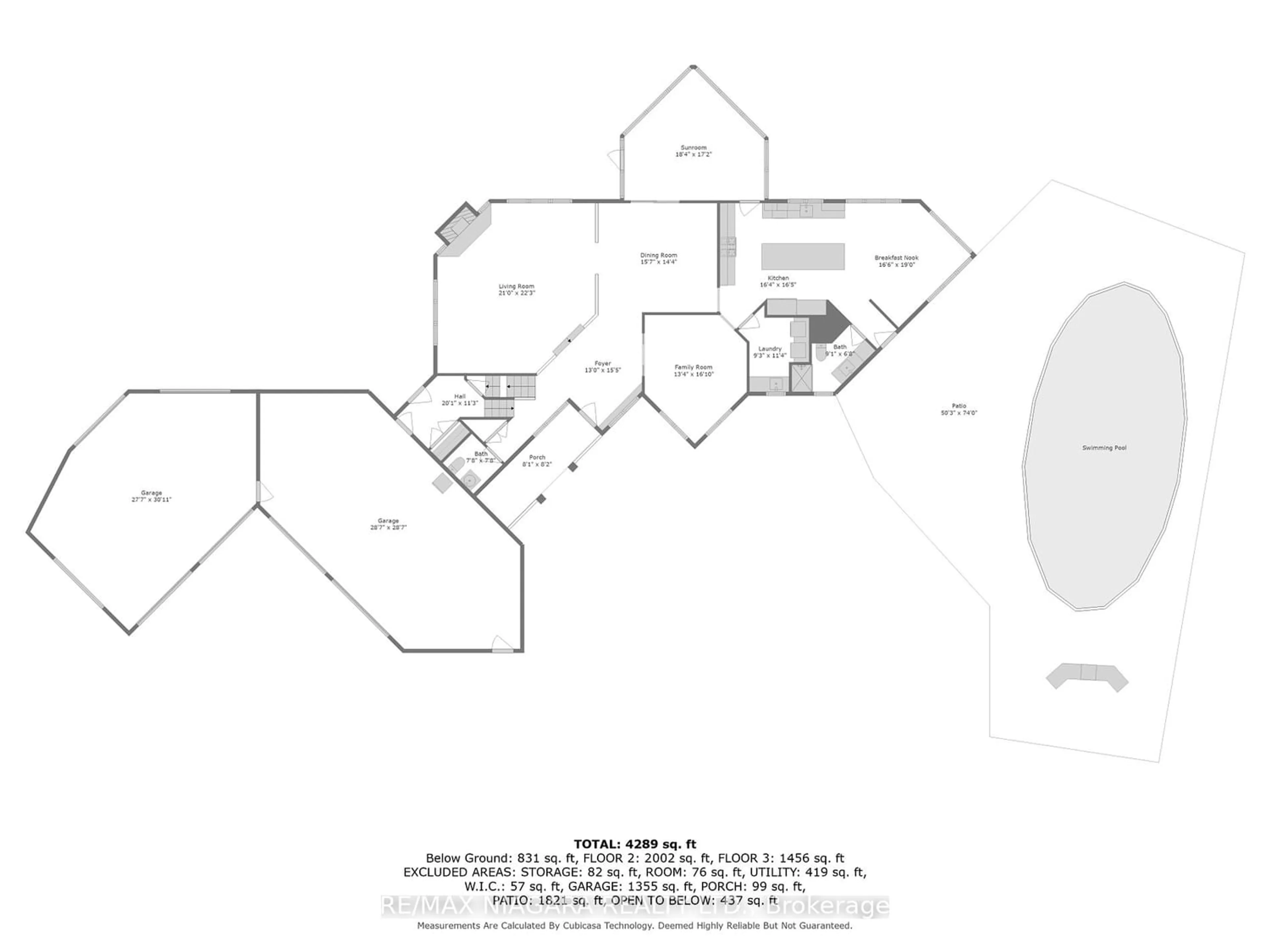 Floor plan for 1521 Stockton Lane, Fort Erie Ontario L2A 6M8