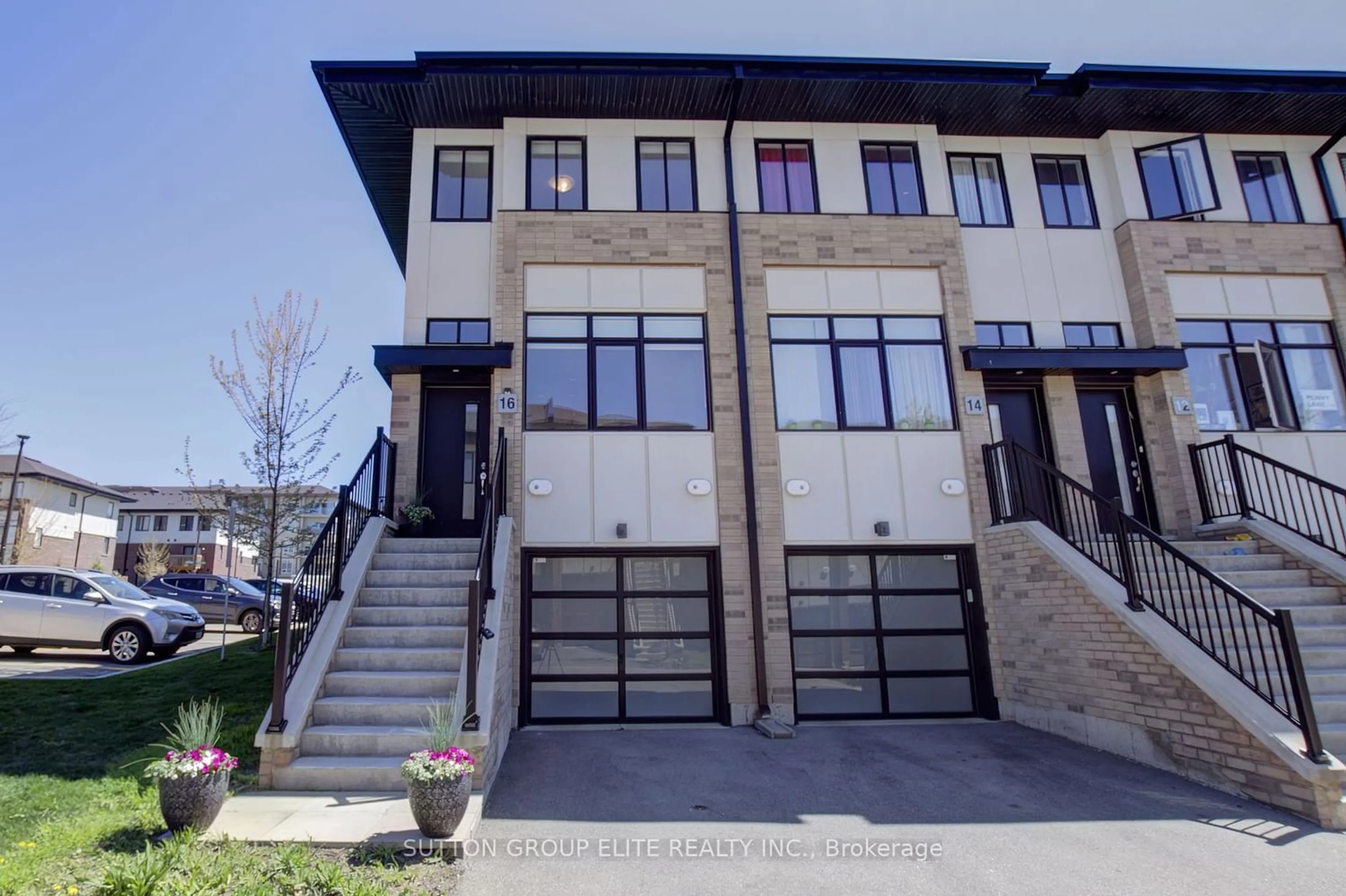 A pic from exterior of the house or condo for 16 Mulhollard Lane, Hamilton Ontario L9G 3K9