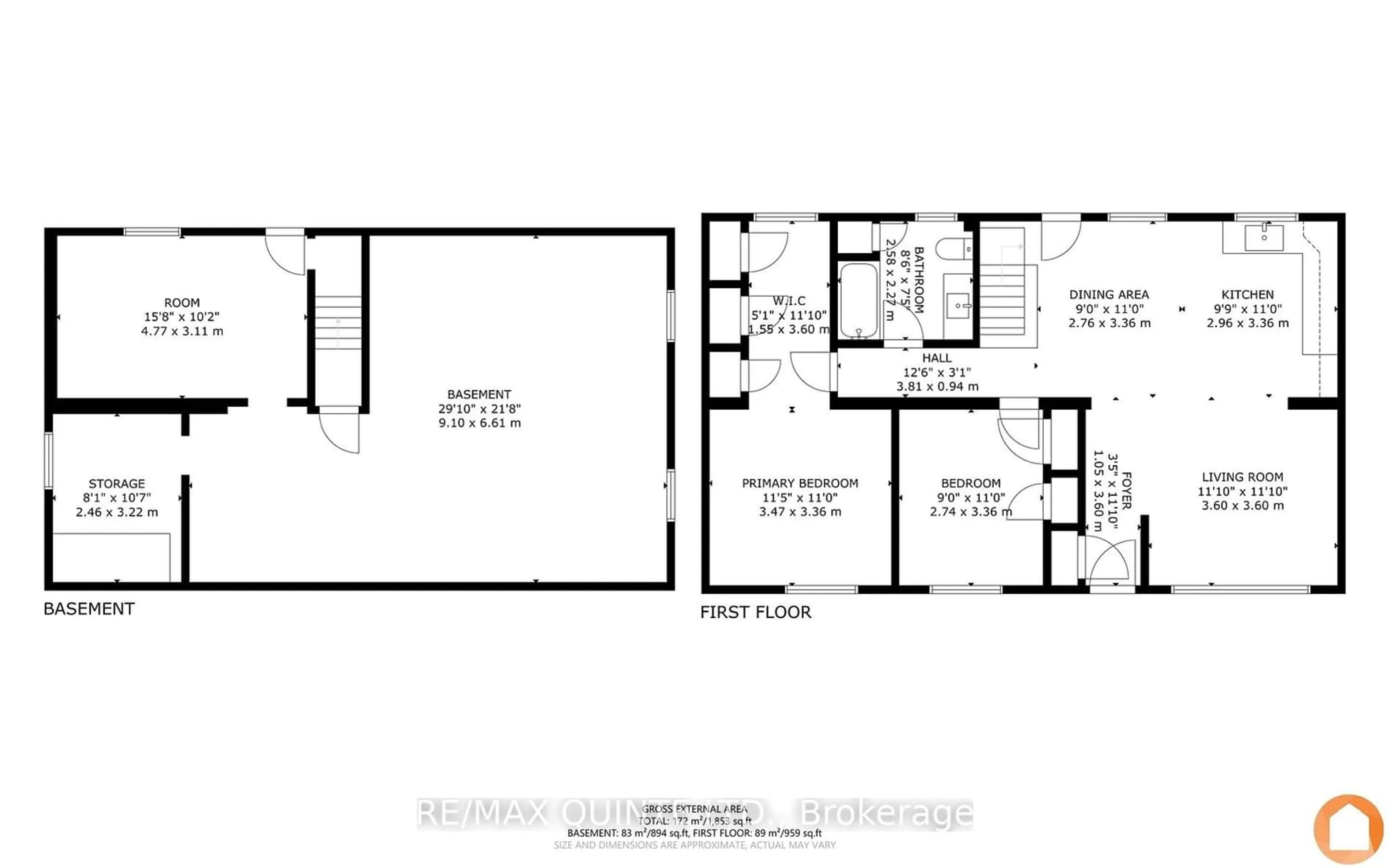Floor plan for 1707 County Rd 19 Consecon, Prince Edward County Ontario K0K 1T0