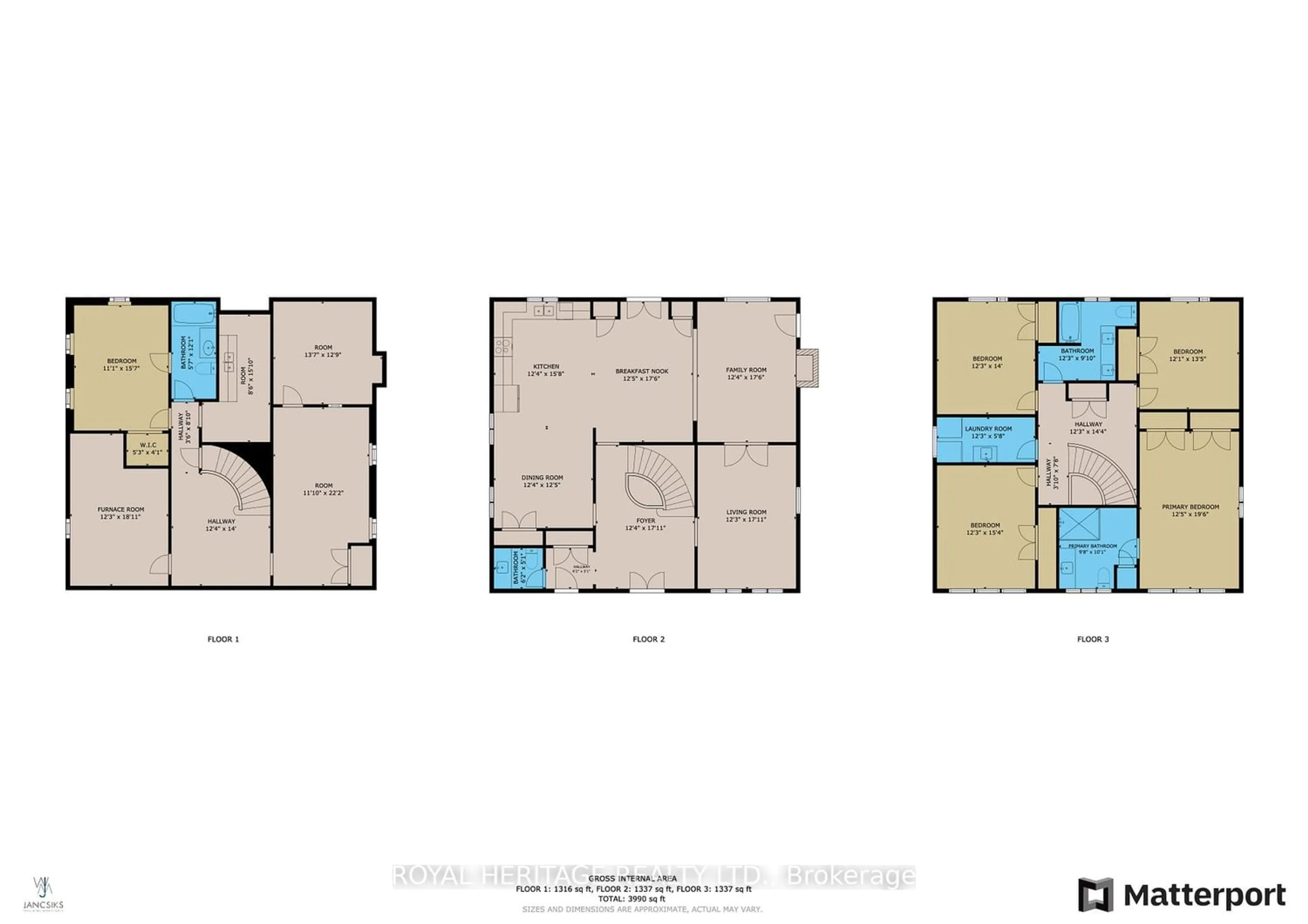 Floor plan for 15 Dunsford Crt, Kawartha Lakes Ontario K9V 5T3