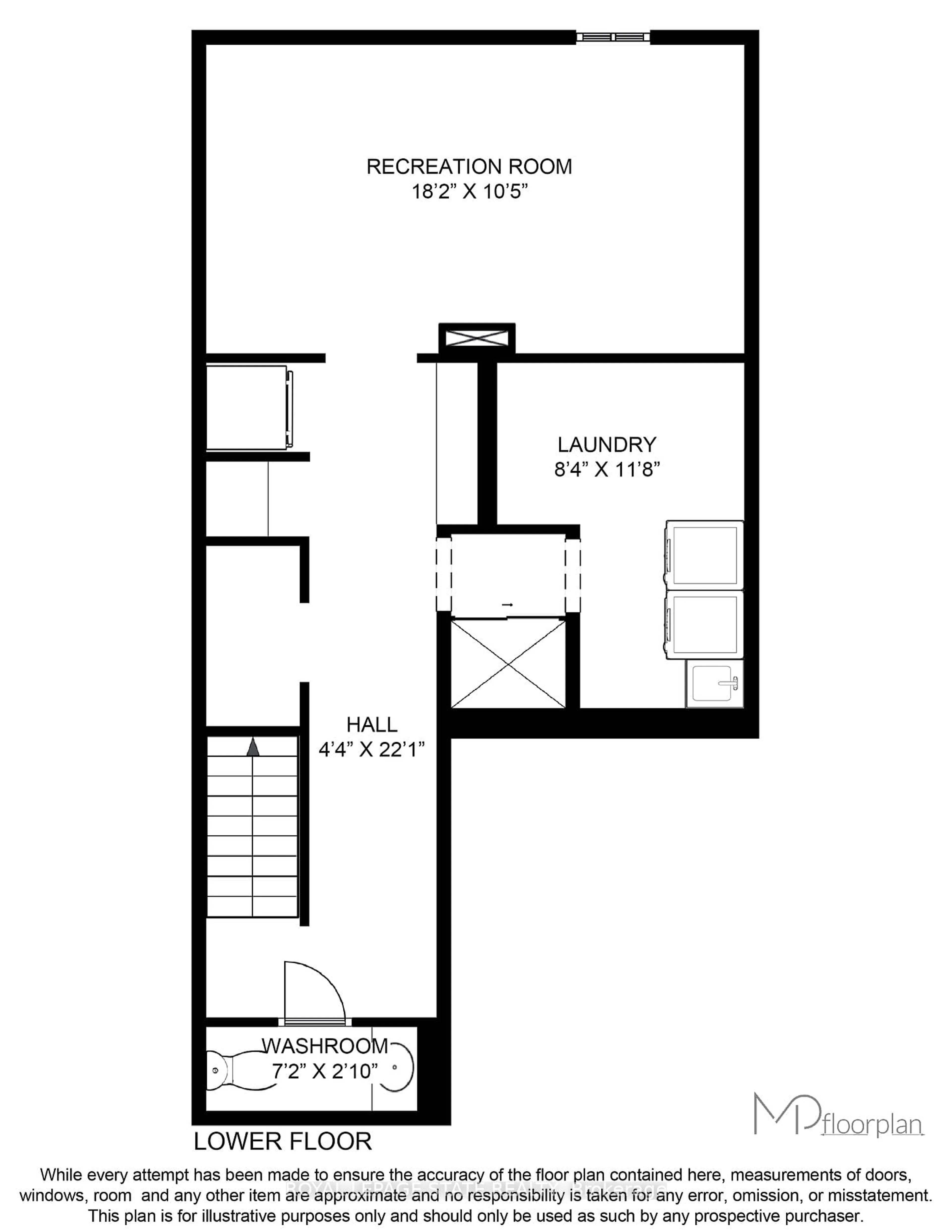 Floor plan for 1455 Garth St #42, Hamilton Ontario L9B 1T4
