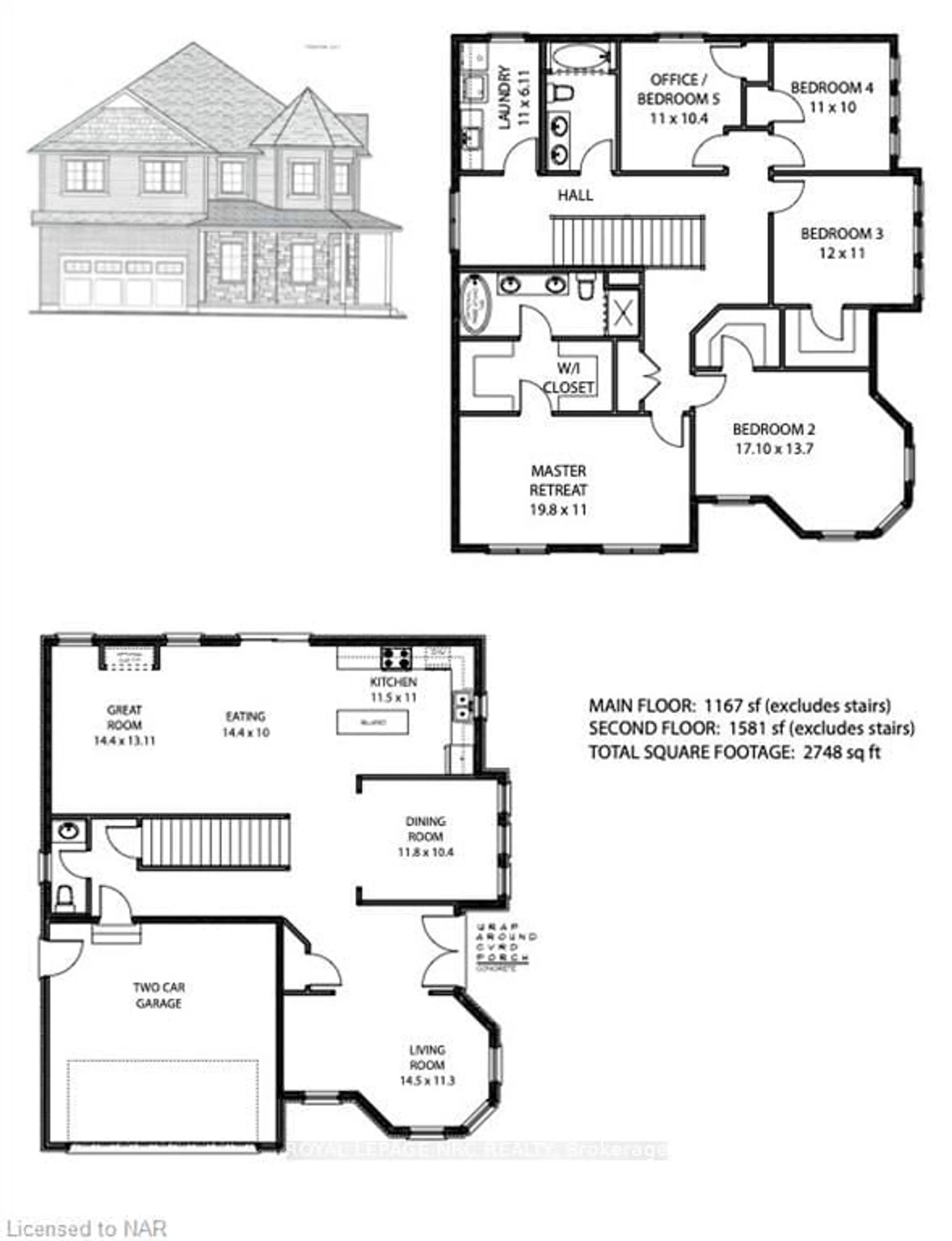 Floor plan for 1 Alicia Cres, Thorold Ontario L2V 0M1