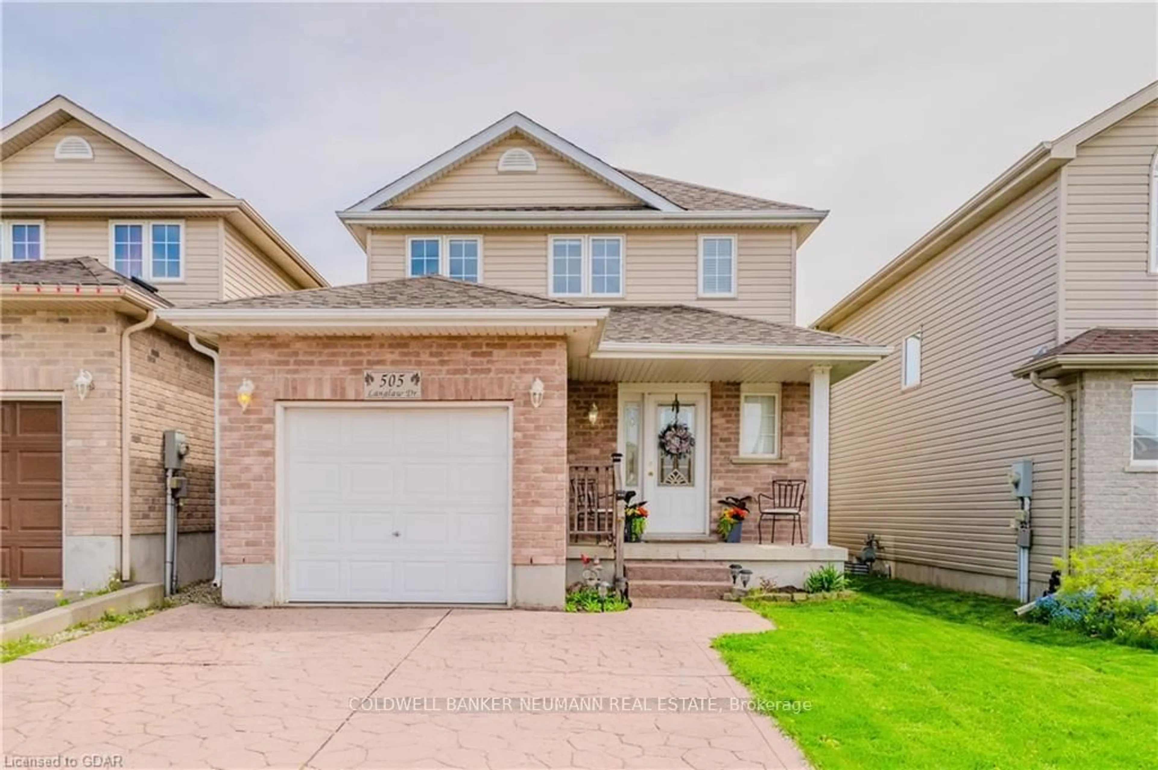 Frontside or backside of a home for 505 Langlaw Dr, Waterloo Ontario N1P 1H8
