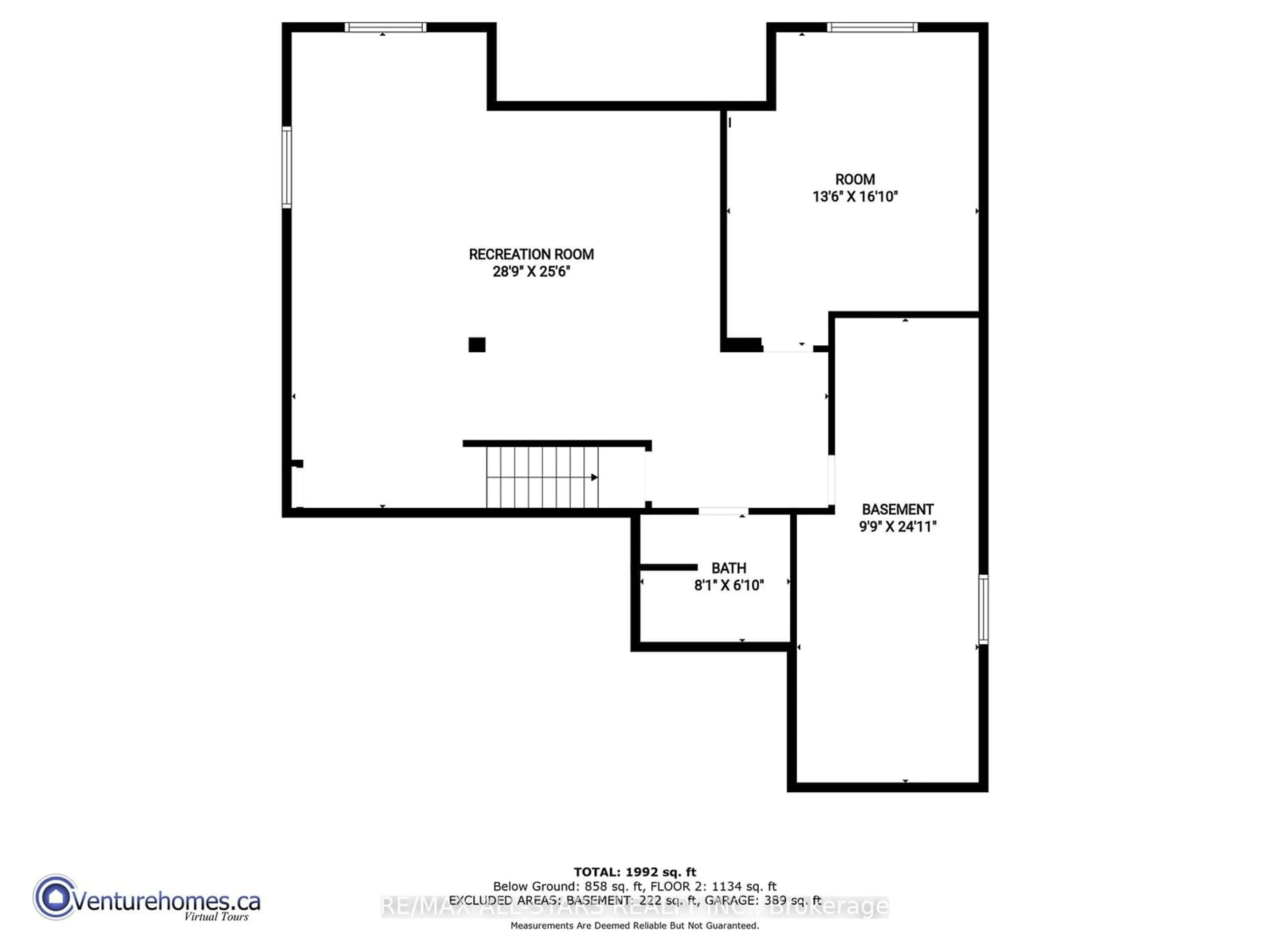 Floor plan for 23 Parkside Dr, Kawartha Lakes Ontario K9V 5X9