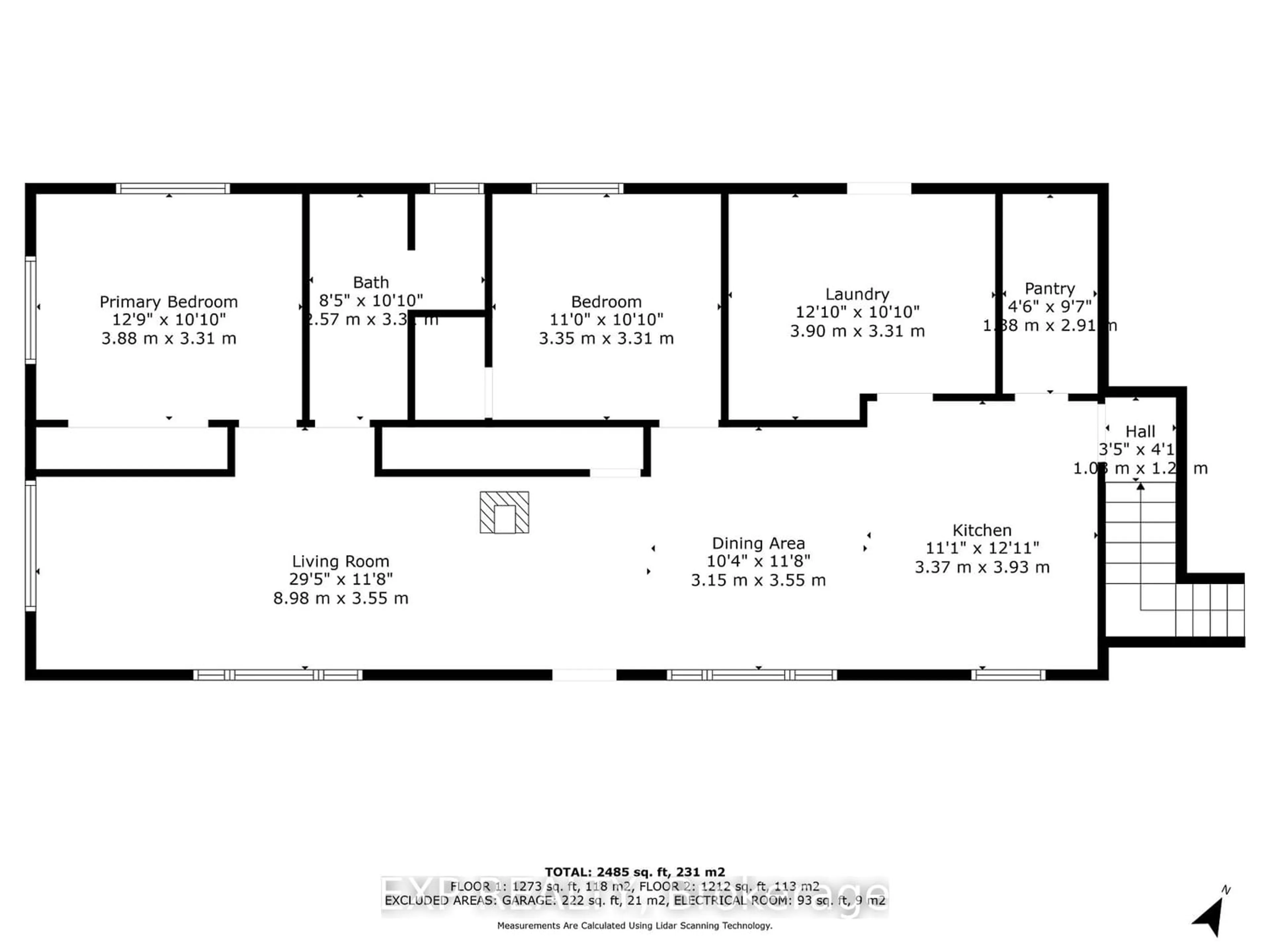 Floor plan for 9 Pyears Rd, Quinte West Ontario K0K 2C0