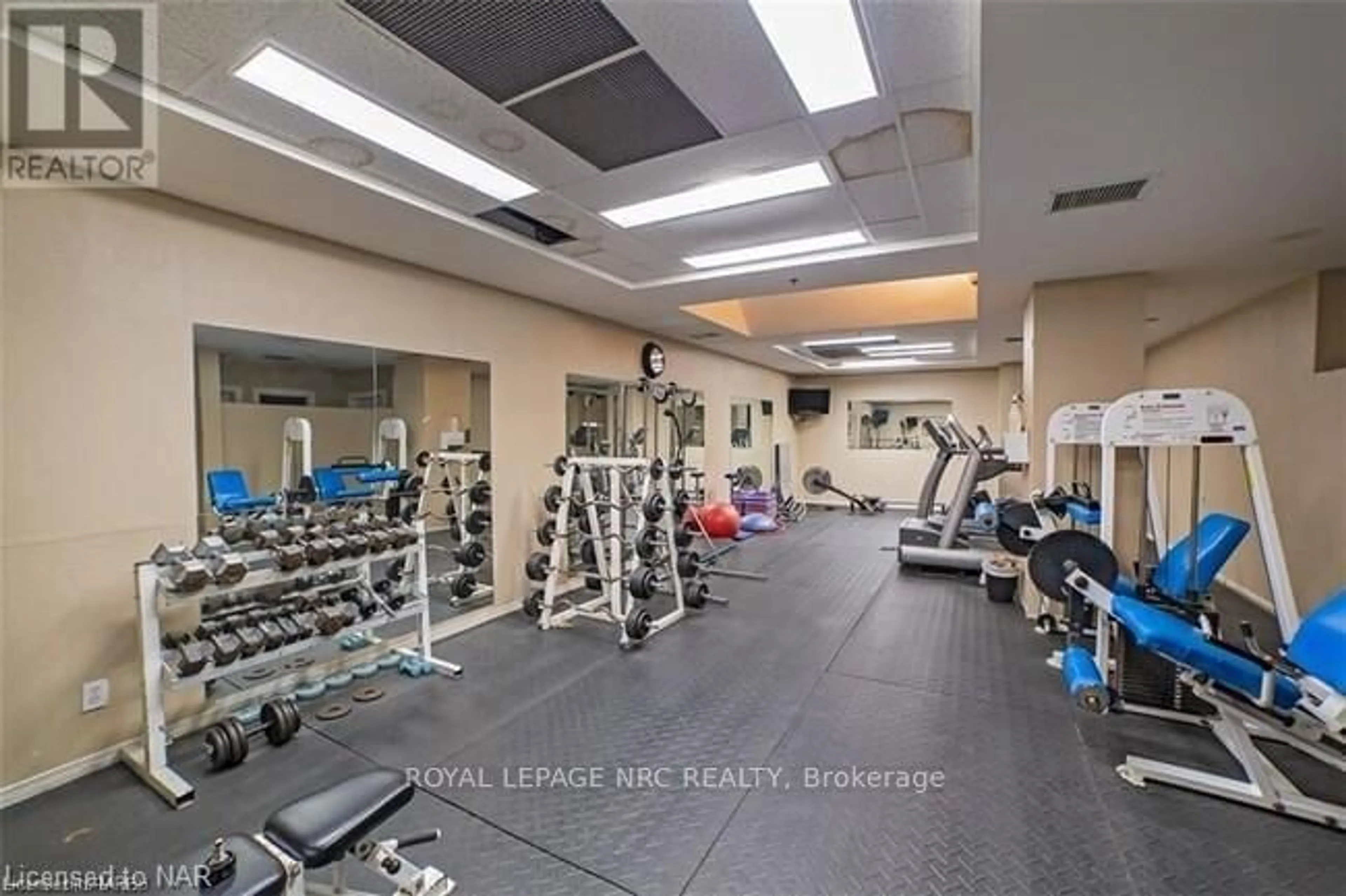 Gym or fitness room, unknown floor for 135 James St #12, Hamilton Ontario L8P 2Z6