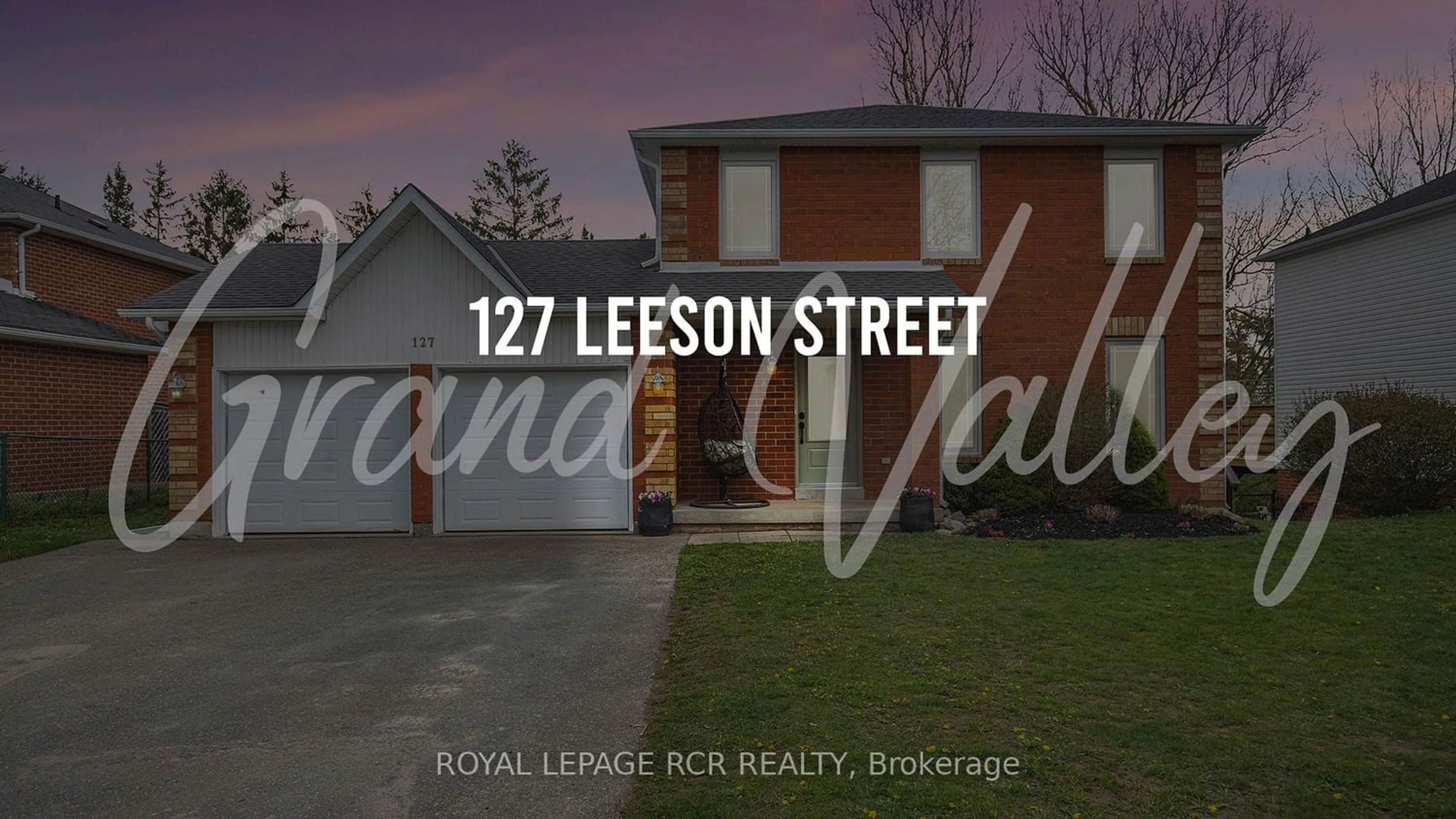 Frontside or backside of a home for 127 Leeson St, East Luther Grand Valley Ontario L9W 5Y8