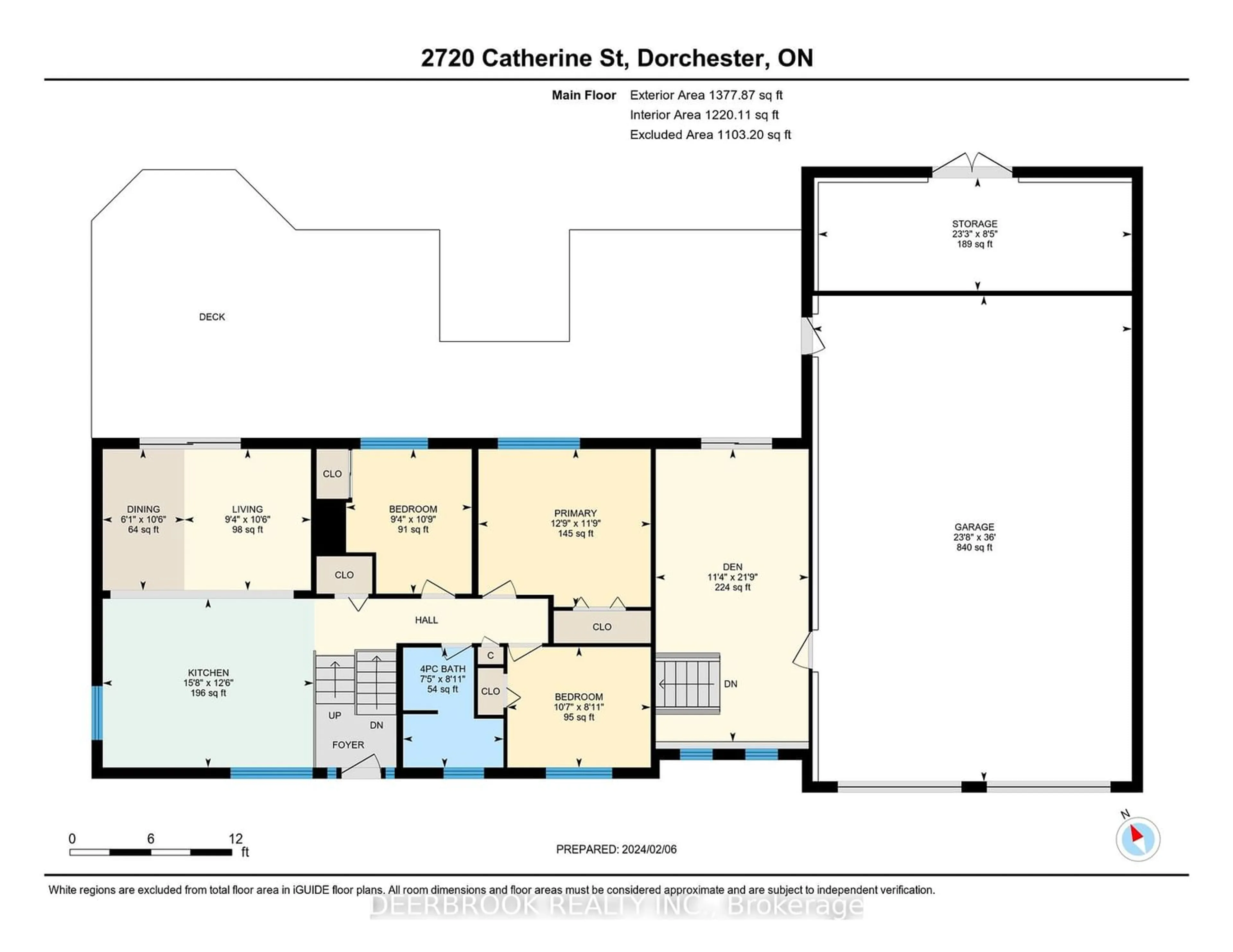 Floor plan for 2720 Catherine St, Thames Centre Ontario N0L 1G4