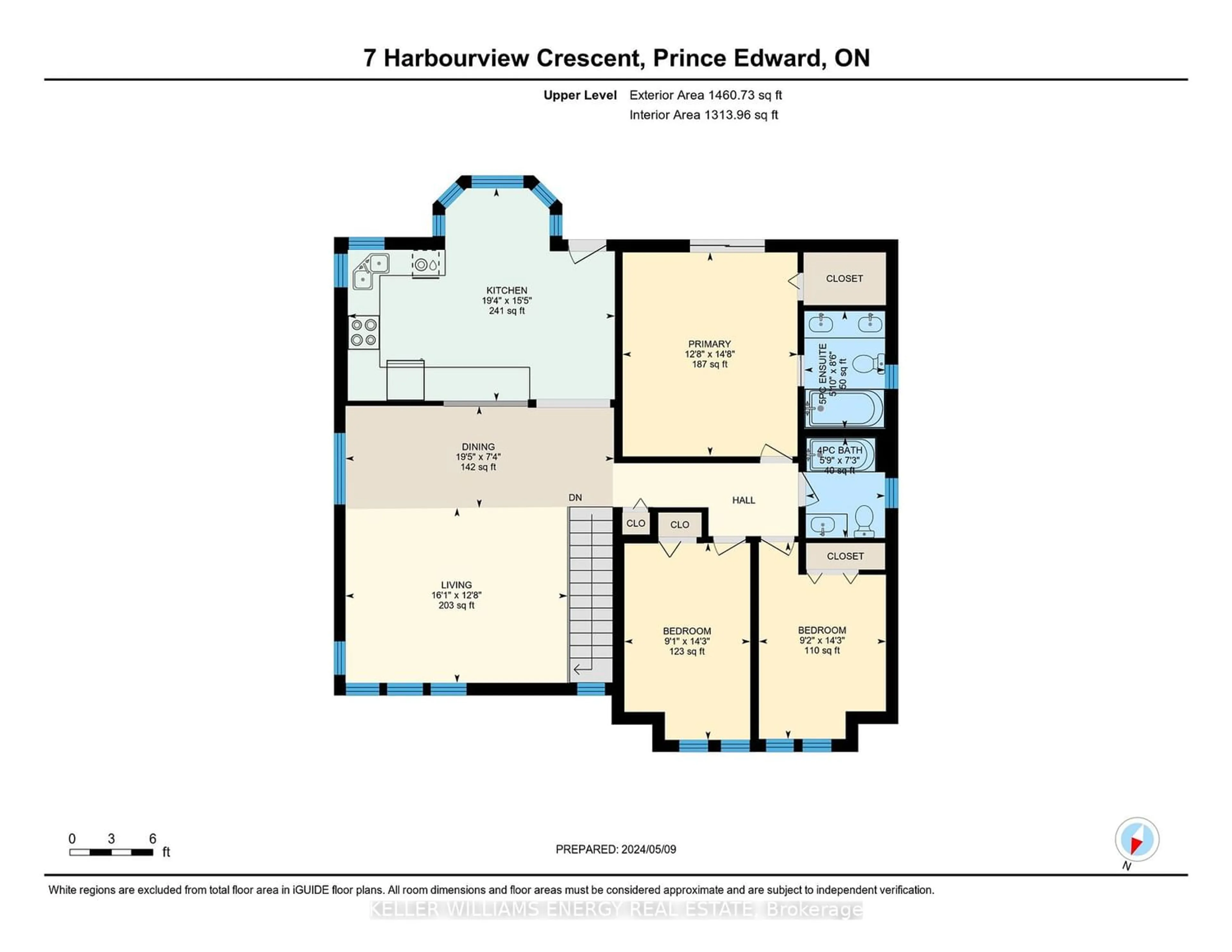 Floor plan for 7 Harbourview Cres, Prince Edward County Ontario K0K 3L0
