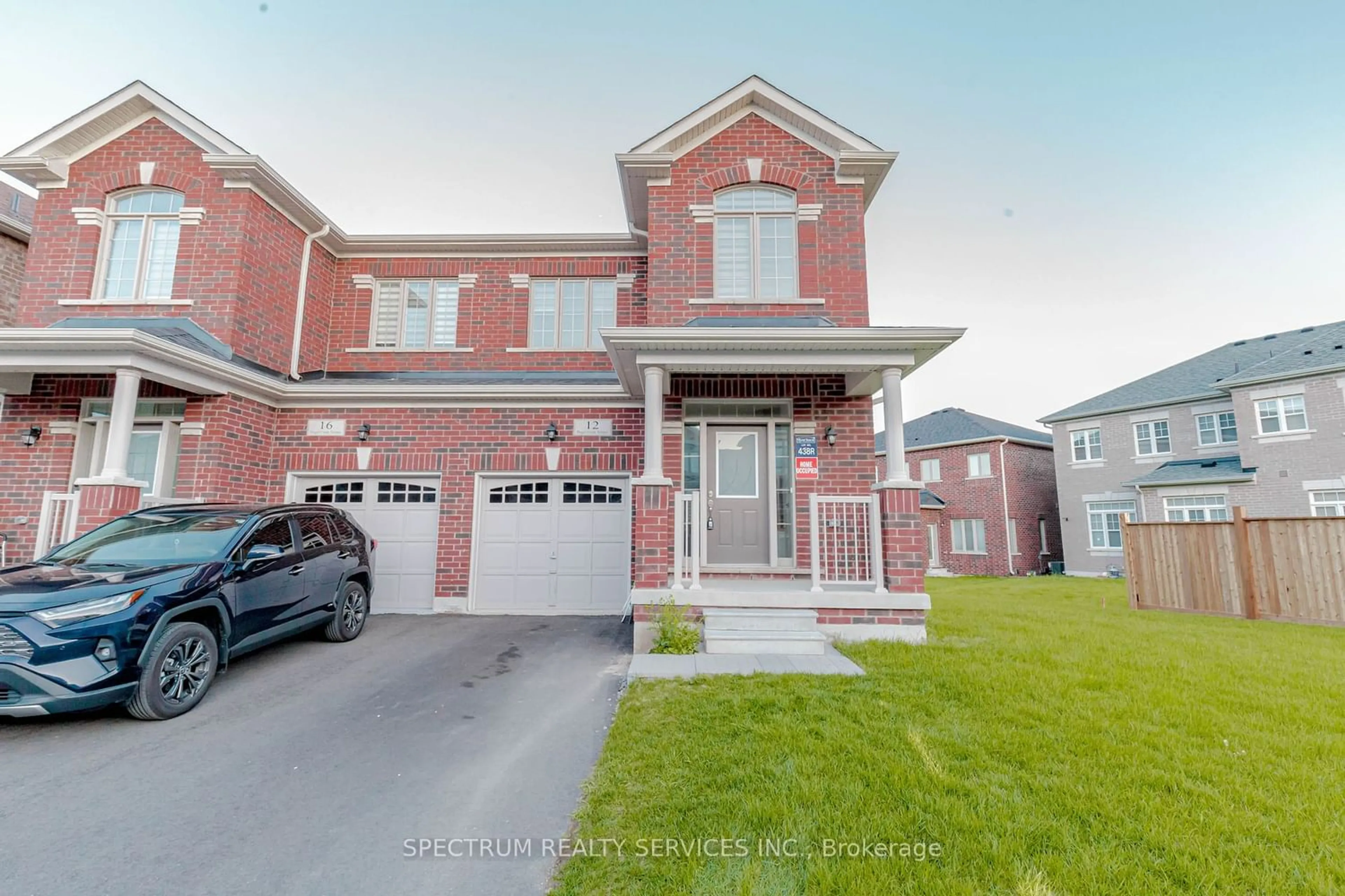 Home with brick exterior material for 12 Hager Creek Terr, Hamilton Ontario L8B 1W5