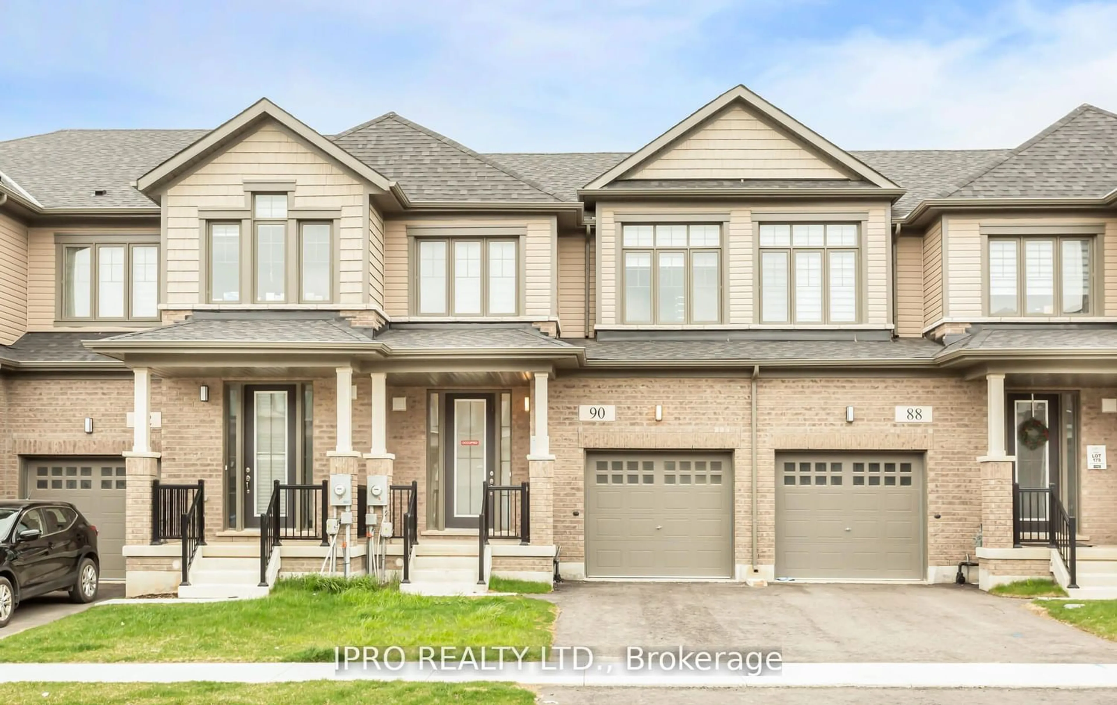 Home with brick exterior material for 90 Freedom Cres, Hamilton Ontario L0R 1W0