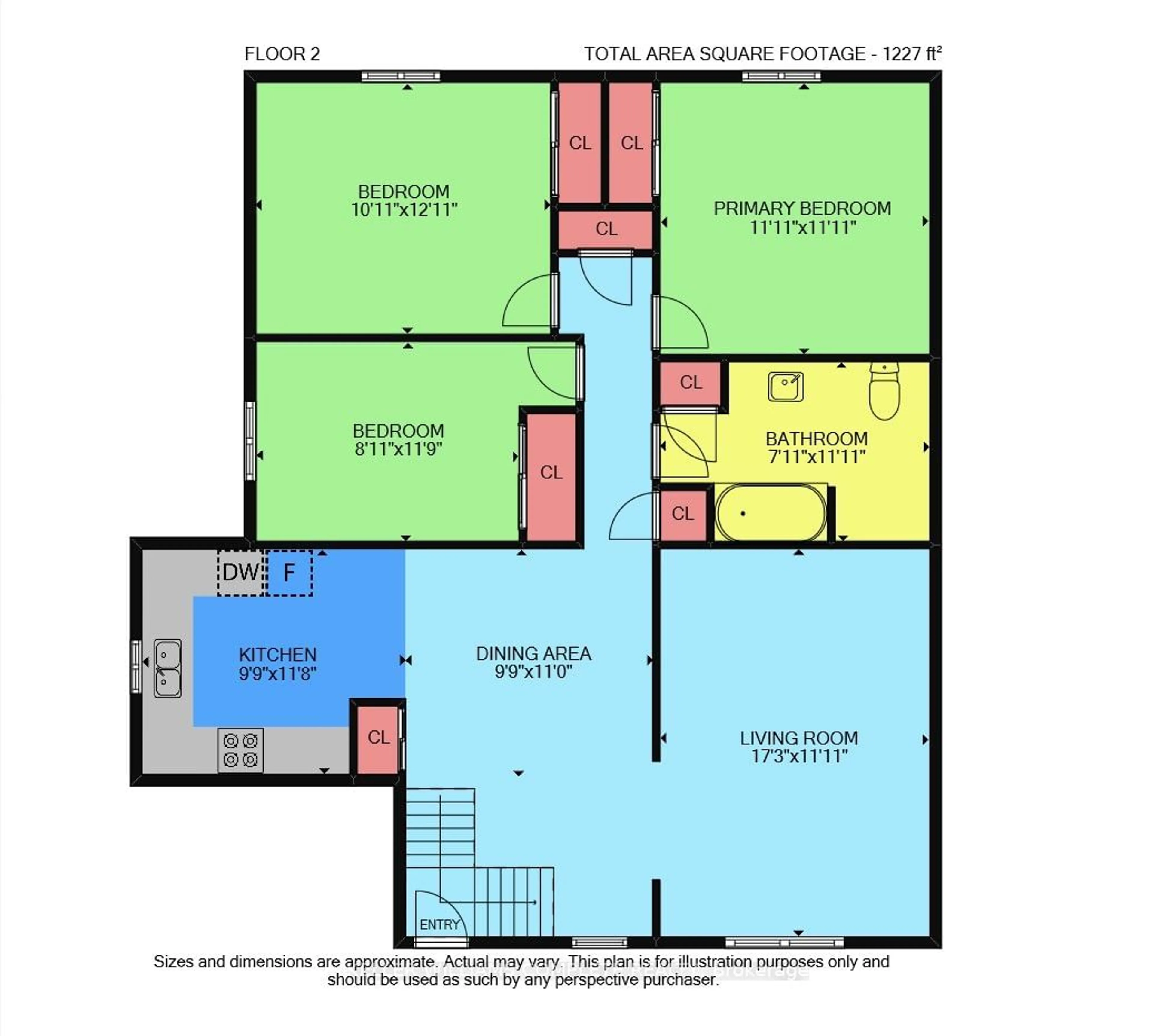 Floor plan for 45 Louth St, St. Catharines Ontario L2S 2T6