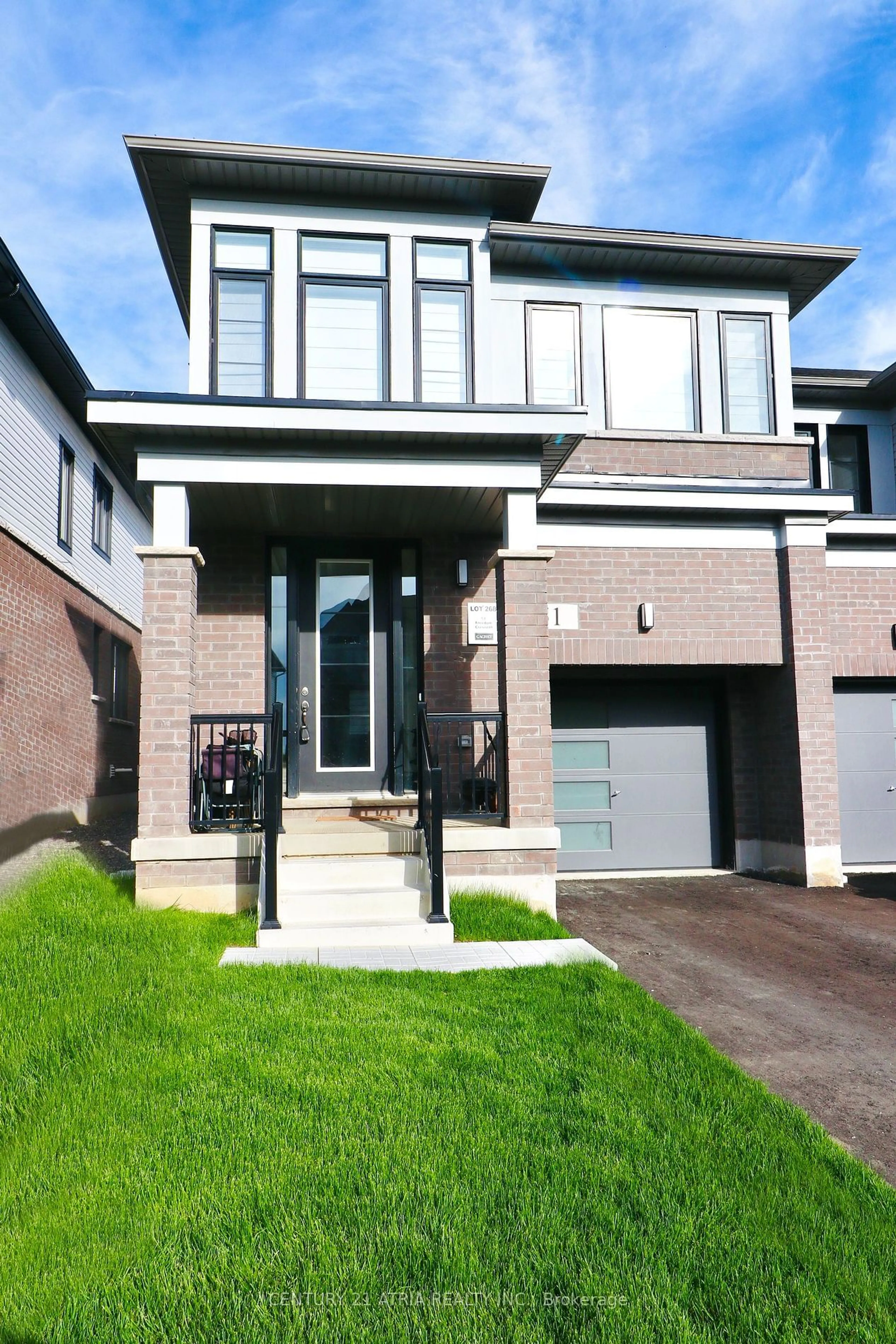 Home with brick exterior material for 51 Freedom Cres, Hamilton Ontario L0R 1W0