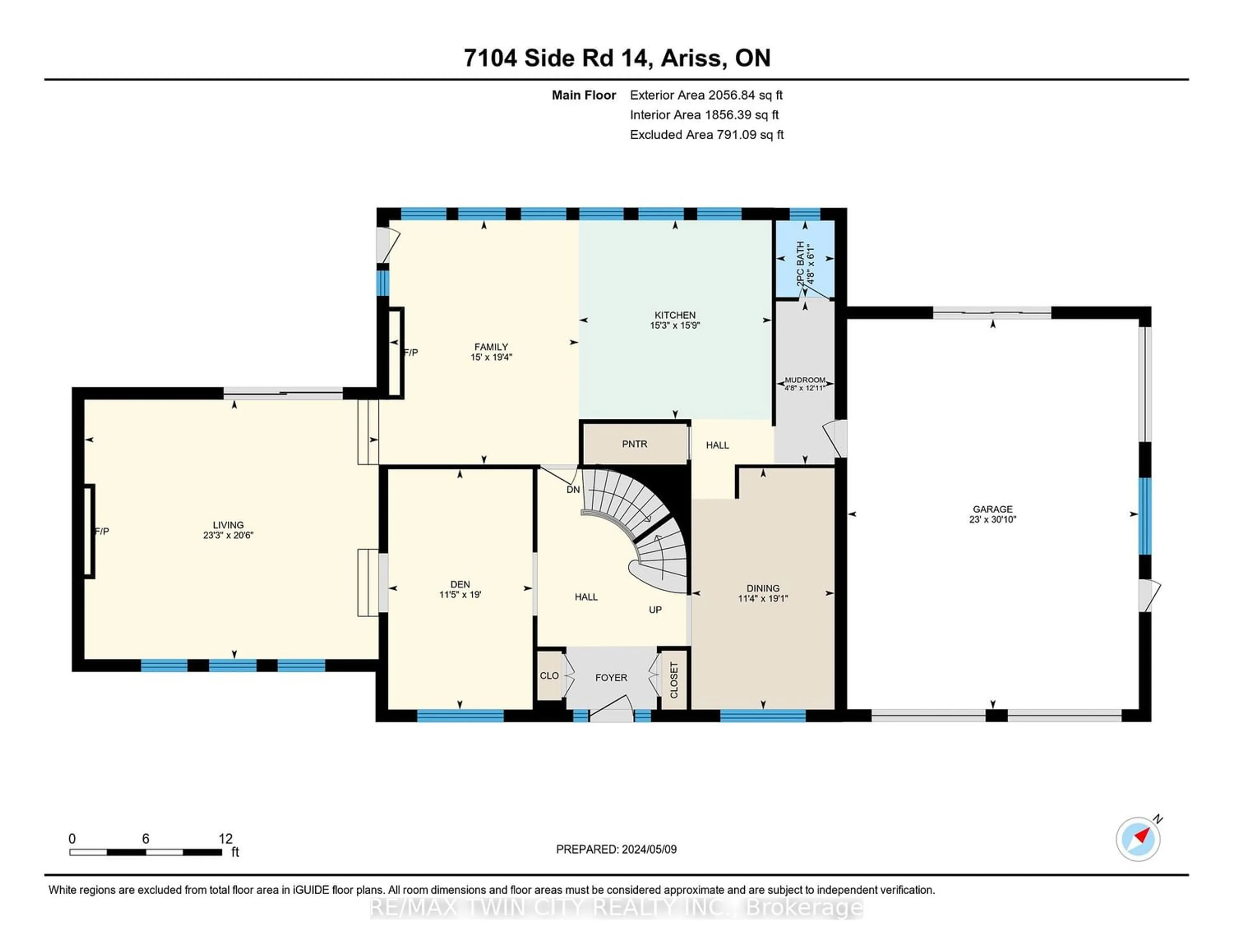 Floor plan for 7104 Sideroad 14, Centre Wellington Ontario N0B 1B0