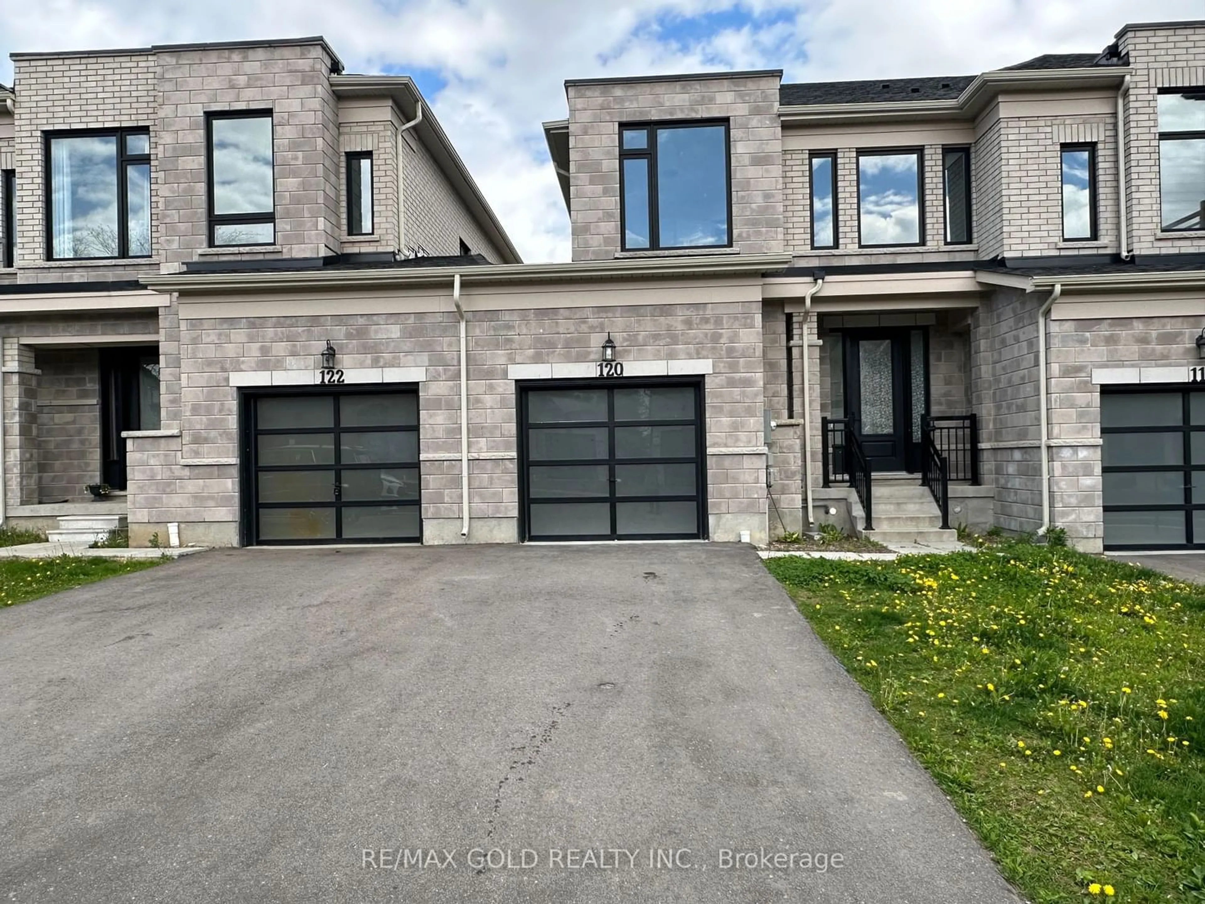 Home with brick exterior material for 120 Huntingford Tr, Woodstock Ontario N4T 0M3