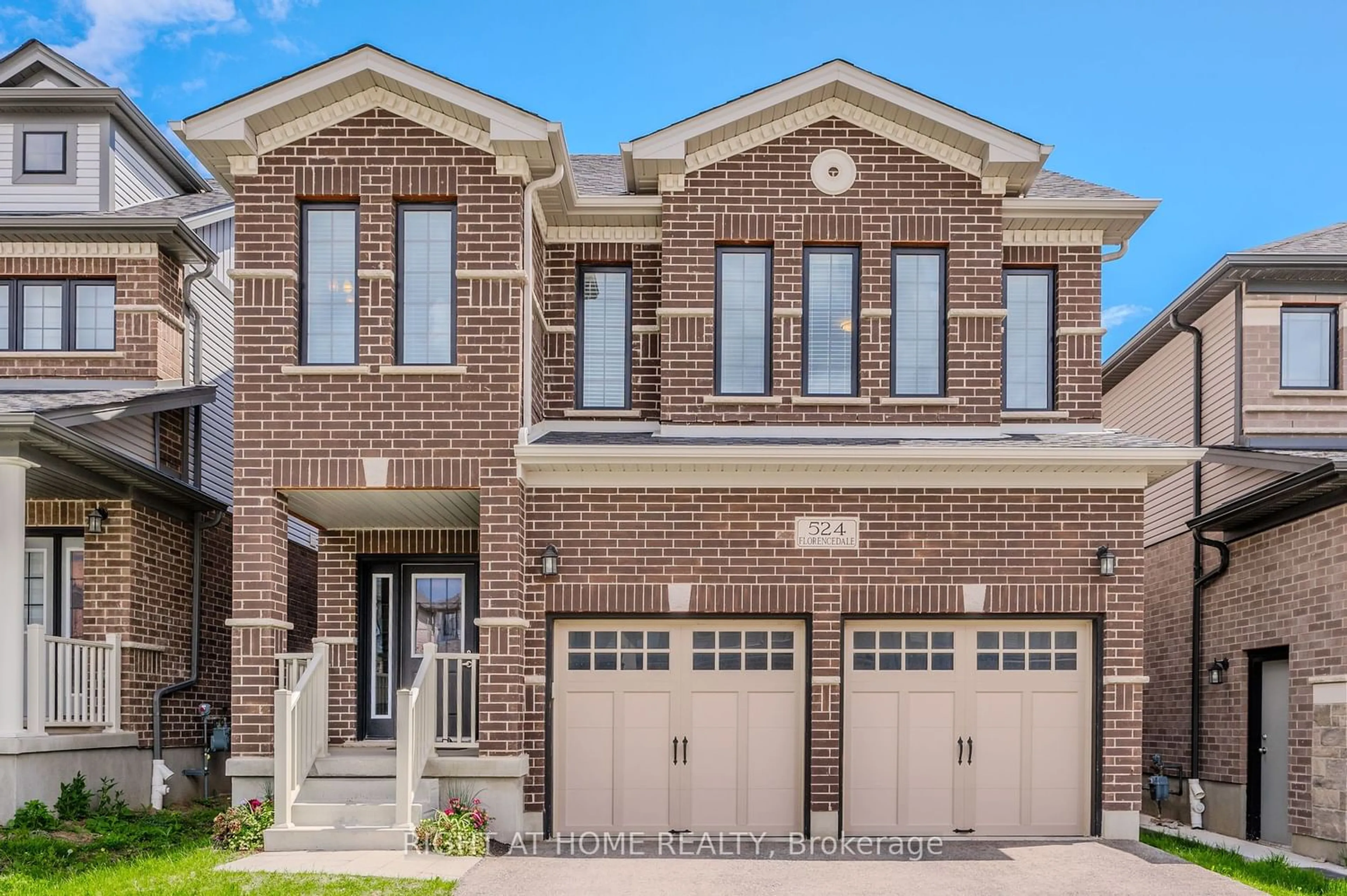 Home with brick exterior material for 524 Florencedale Cres, Kitchener Ontario N2R 0N3