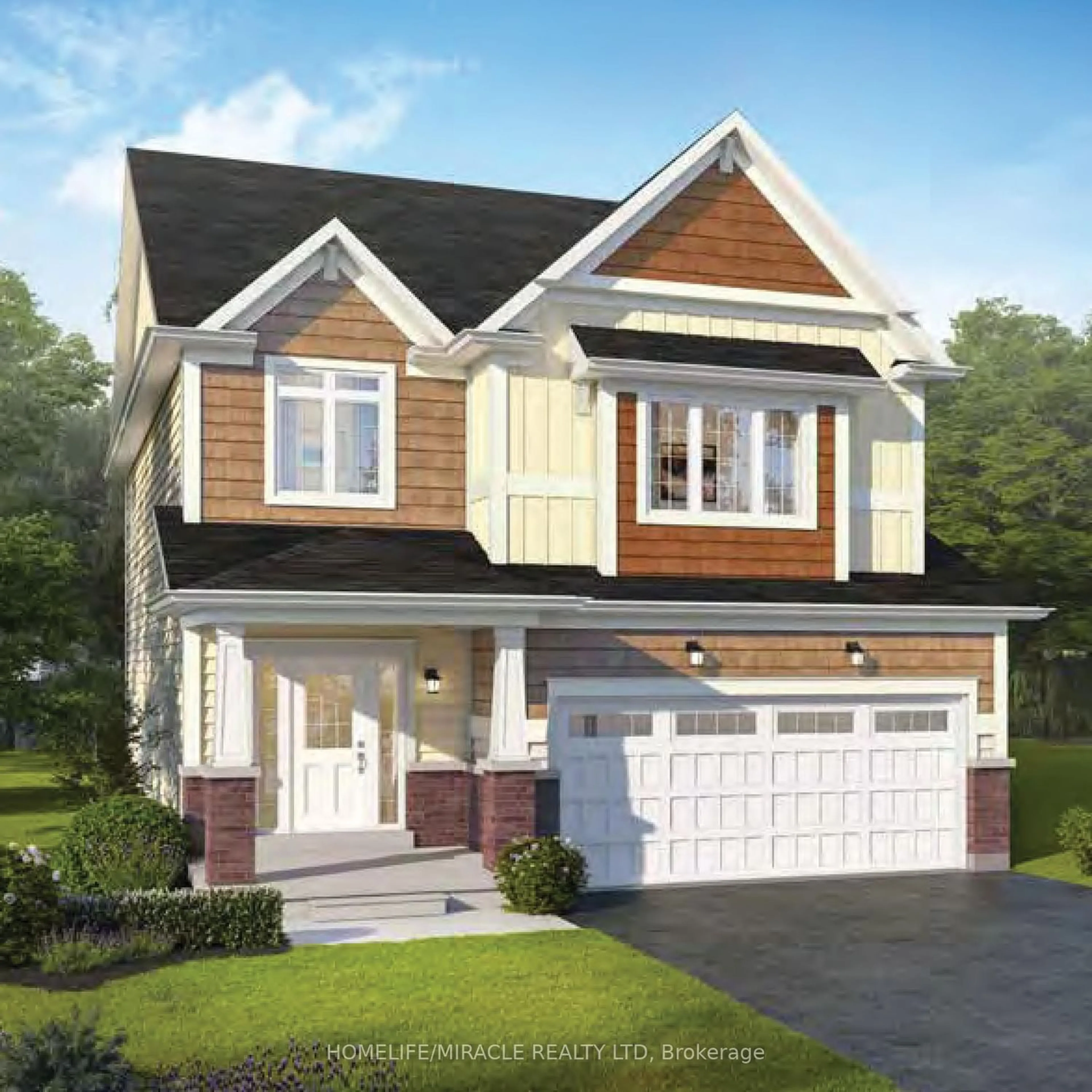 Home with brick exterior material for Lot 30 Beechwood Forest Lane, Gravenhurst Ontario P1P 1A7