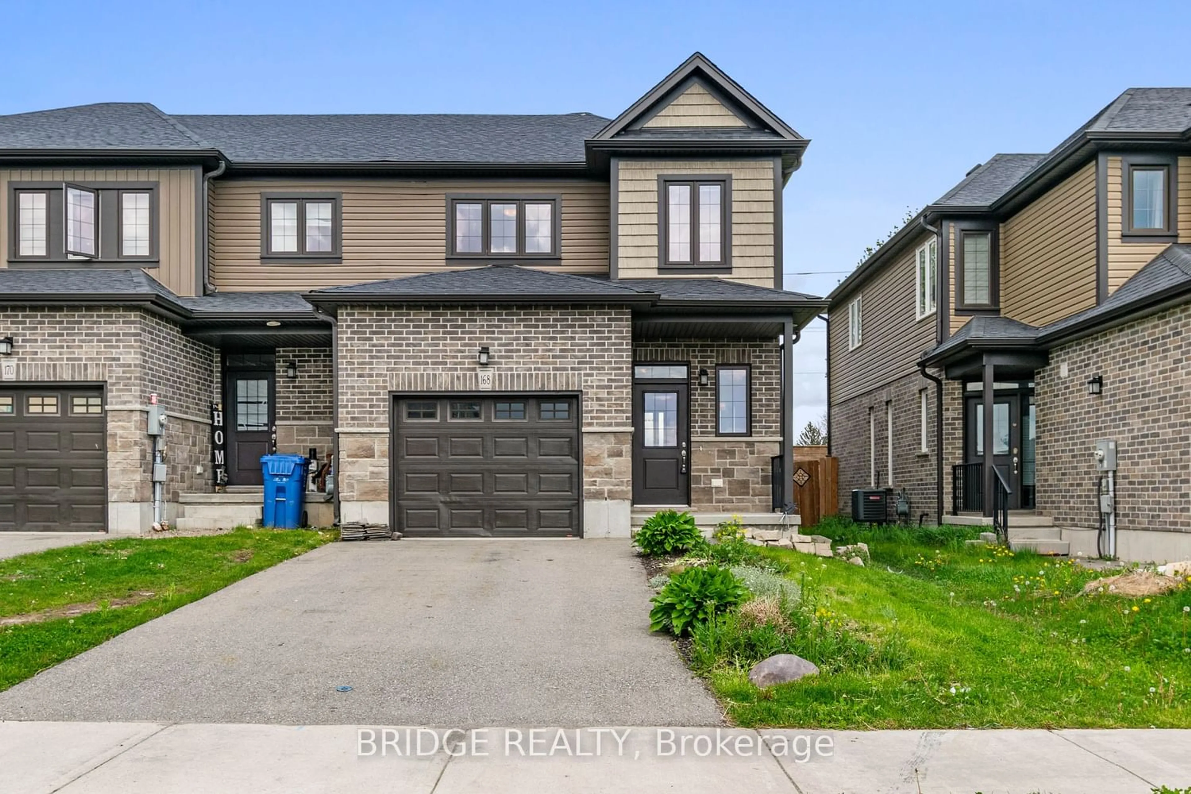 Frontside or backside of a home for 168 Links Cres, Woodstock Ontario N4T 0L9