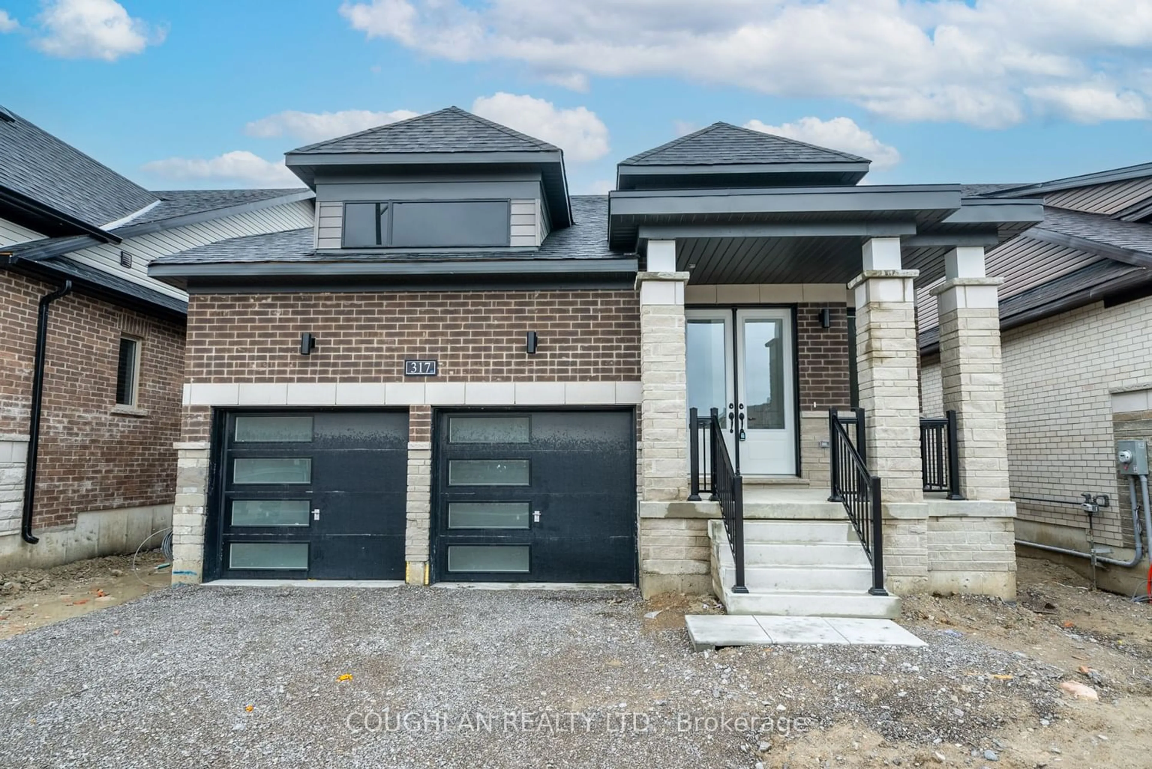 Home with brick exterior material for 317 O'toole Cres, Peterborough Ontario K9K 0J4