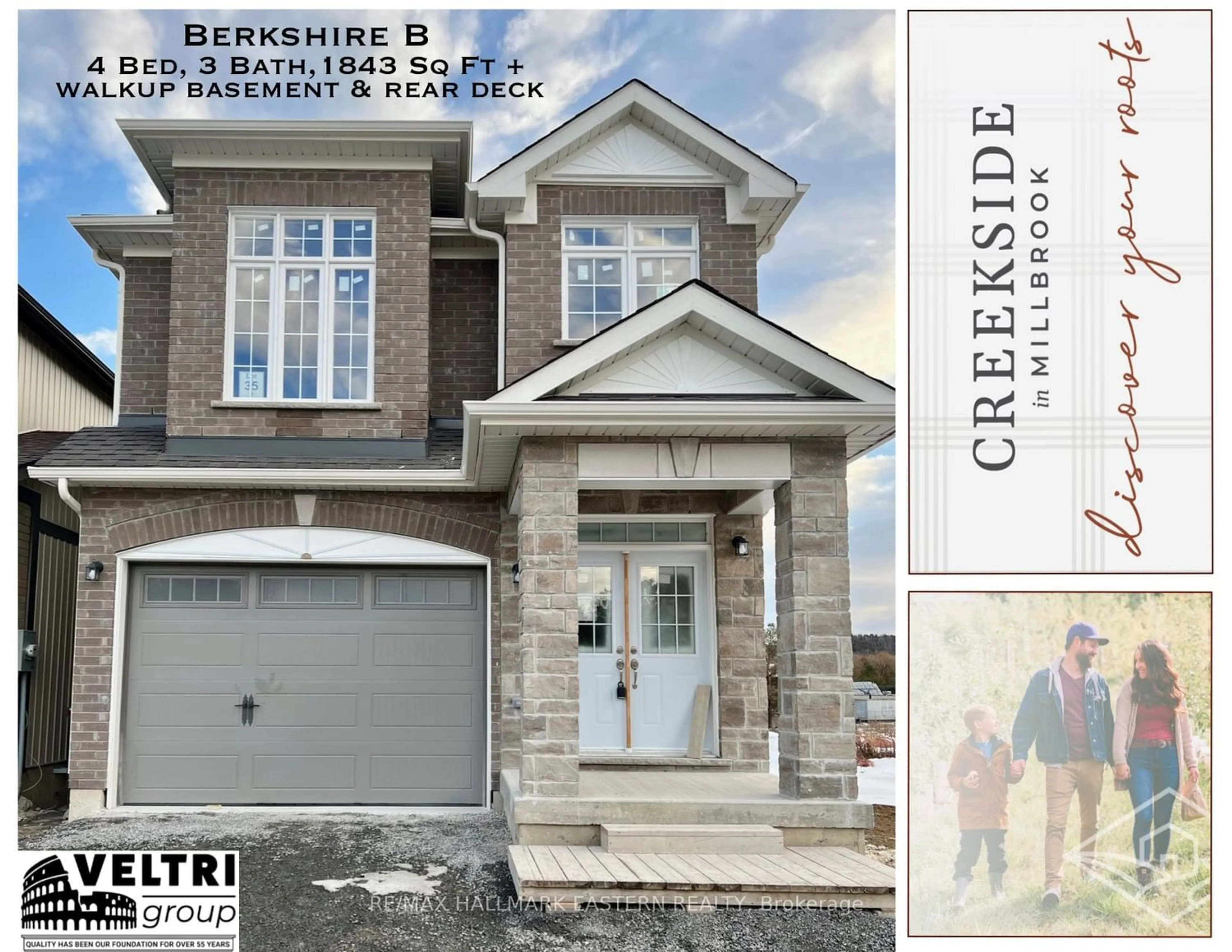 Frontside or backside of a home for 35 Coldbrook Dr, Cavan Monaghan Ontario L0A 1G0