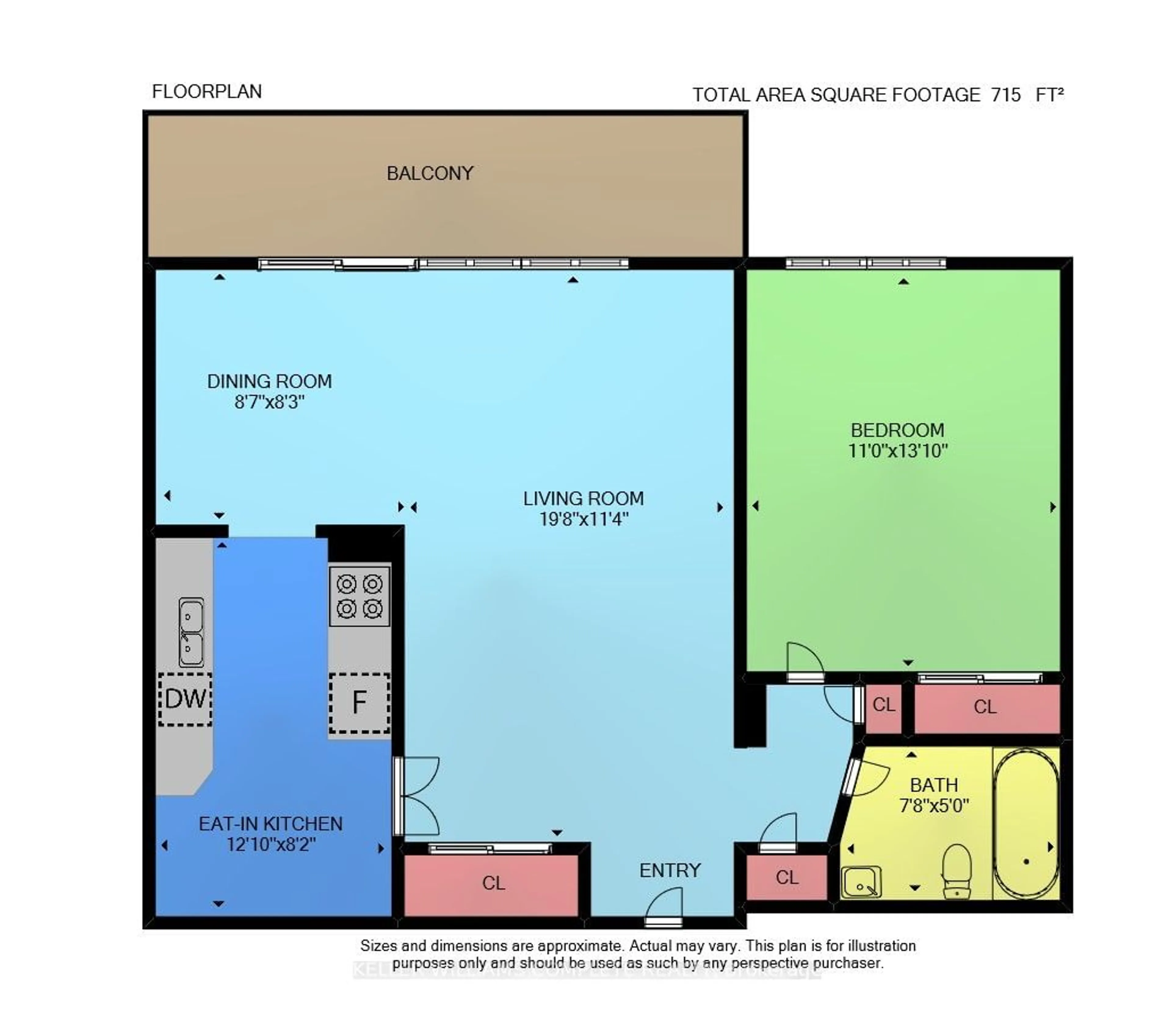 Floor plan for 35 Towering Hts Blvd #1009, St. Catharines Ontario L2T 3G7
