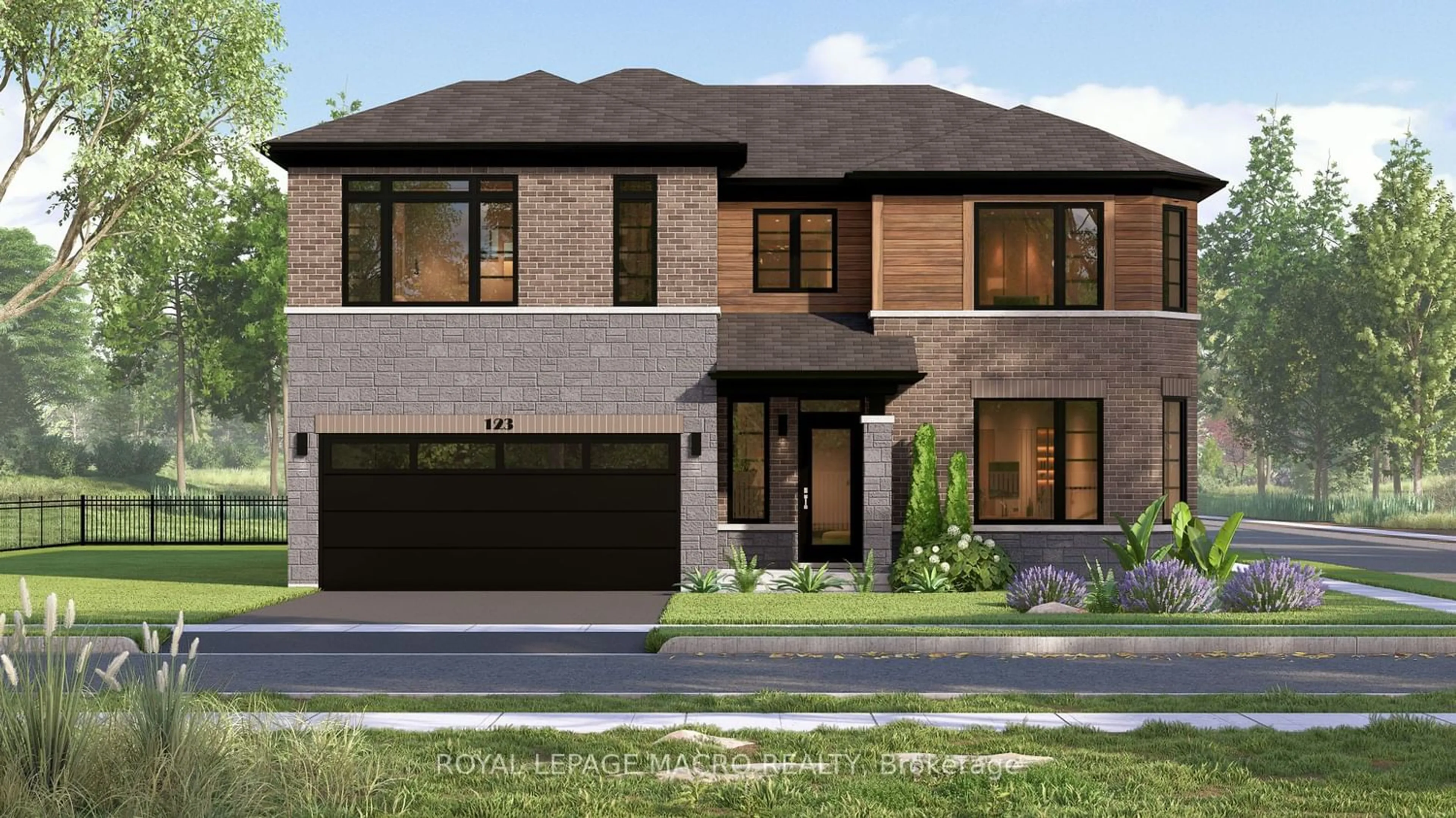 Home with brick exterior material for Lot 104 Bee Cres, Brantford Ontario N3T 0V7