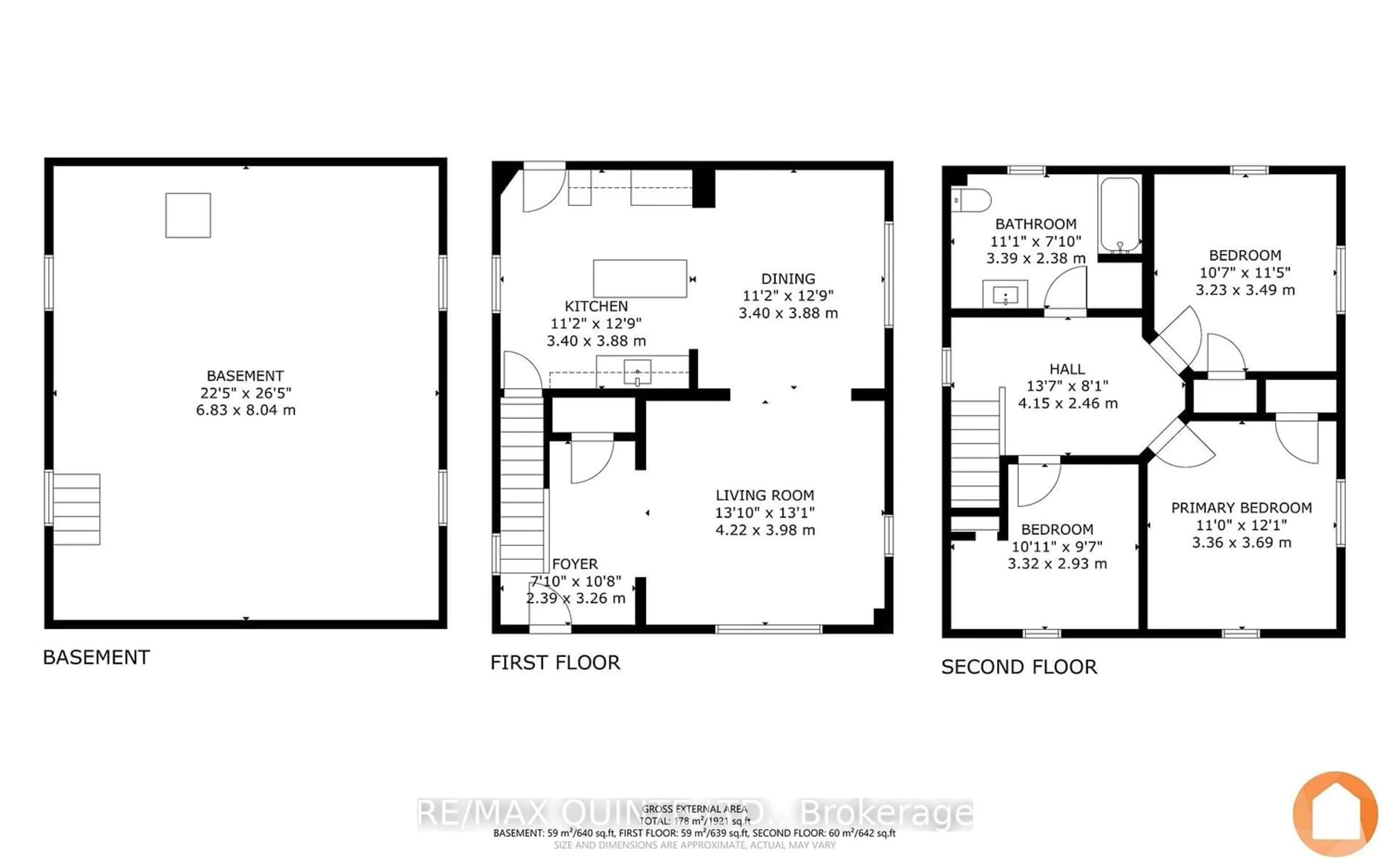 Floor plan for 75 Octavia St, Belleville Ontario K8P 3P2