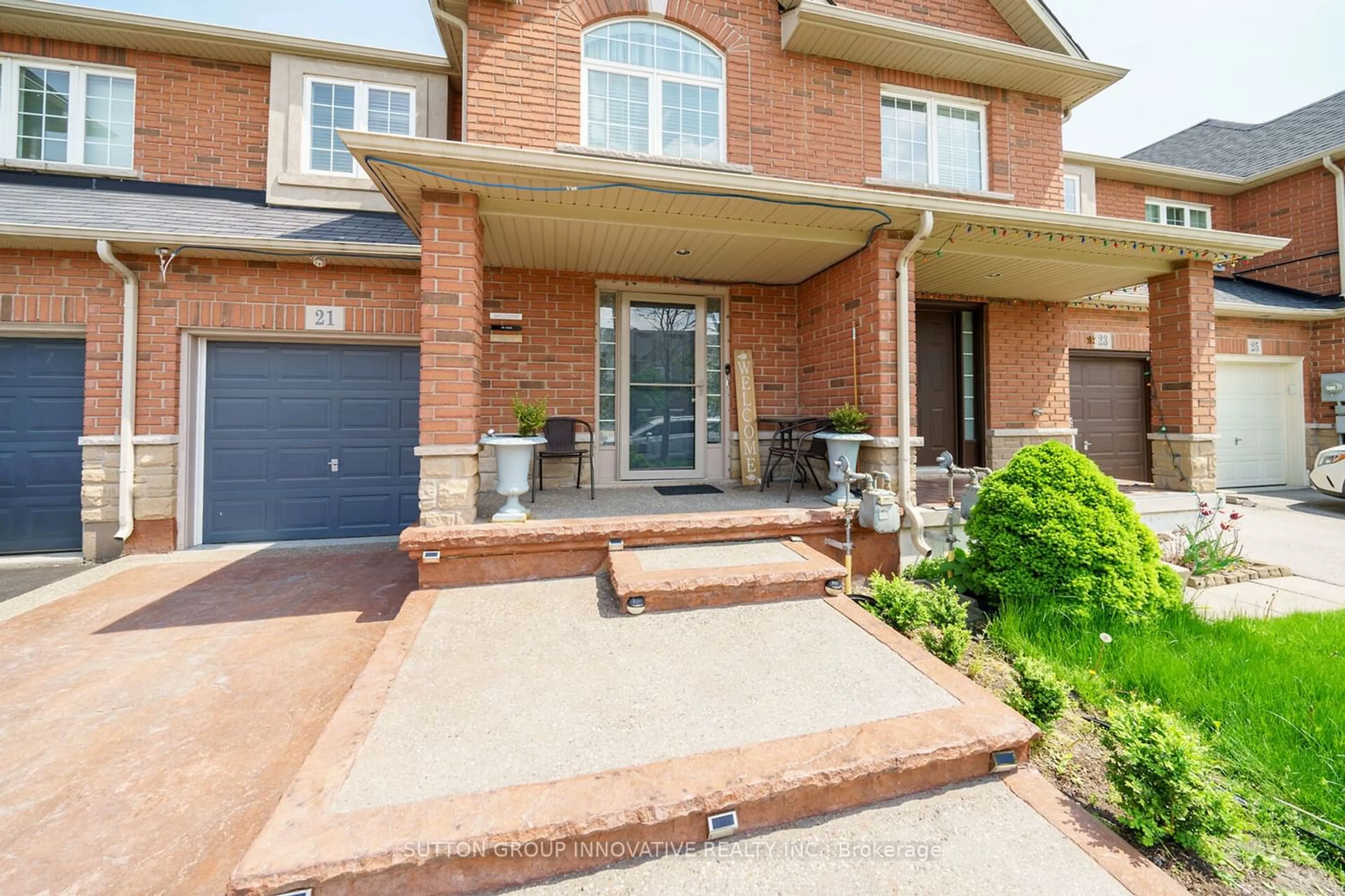 Home with brick exterior material for 21 Blue Mountain Dr, Hamilton Ontario L0R 1P0