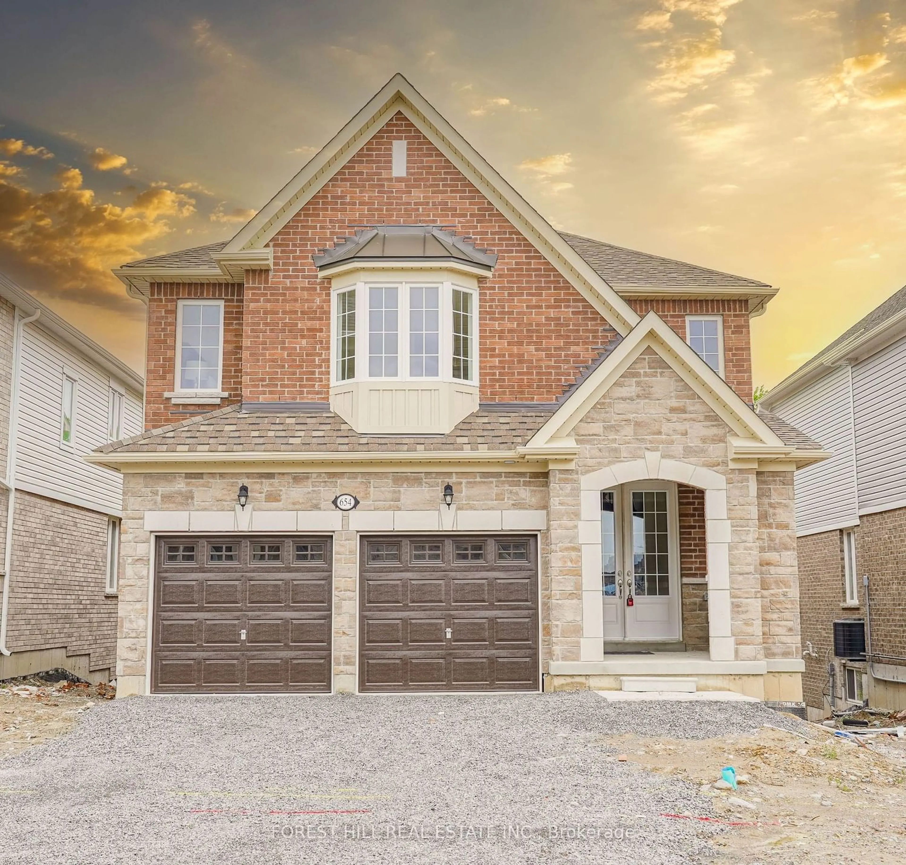 Home with brick exterior material for 654 Lemay Grve, Peterborough Ontario K9K 0H8