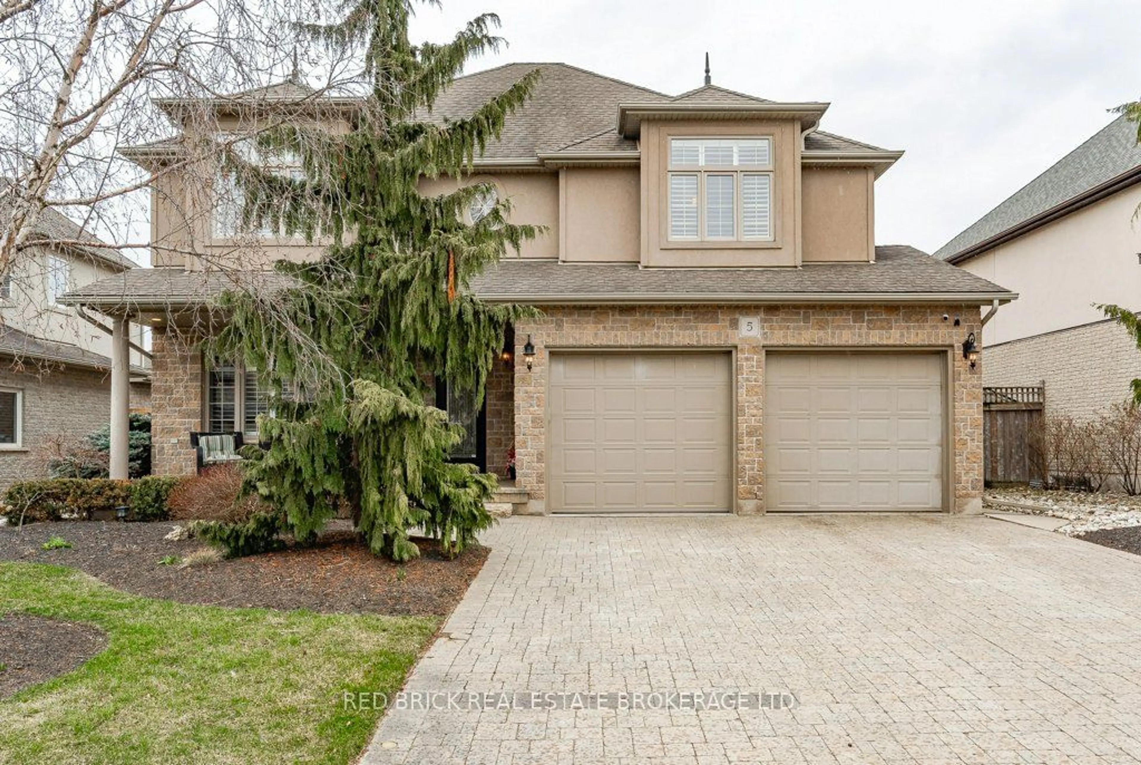 Frontside or backside of a home for 5 Bright Lane, Guelph Ontario N1L 1S6