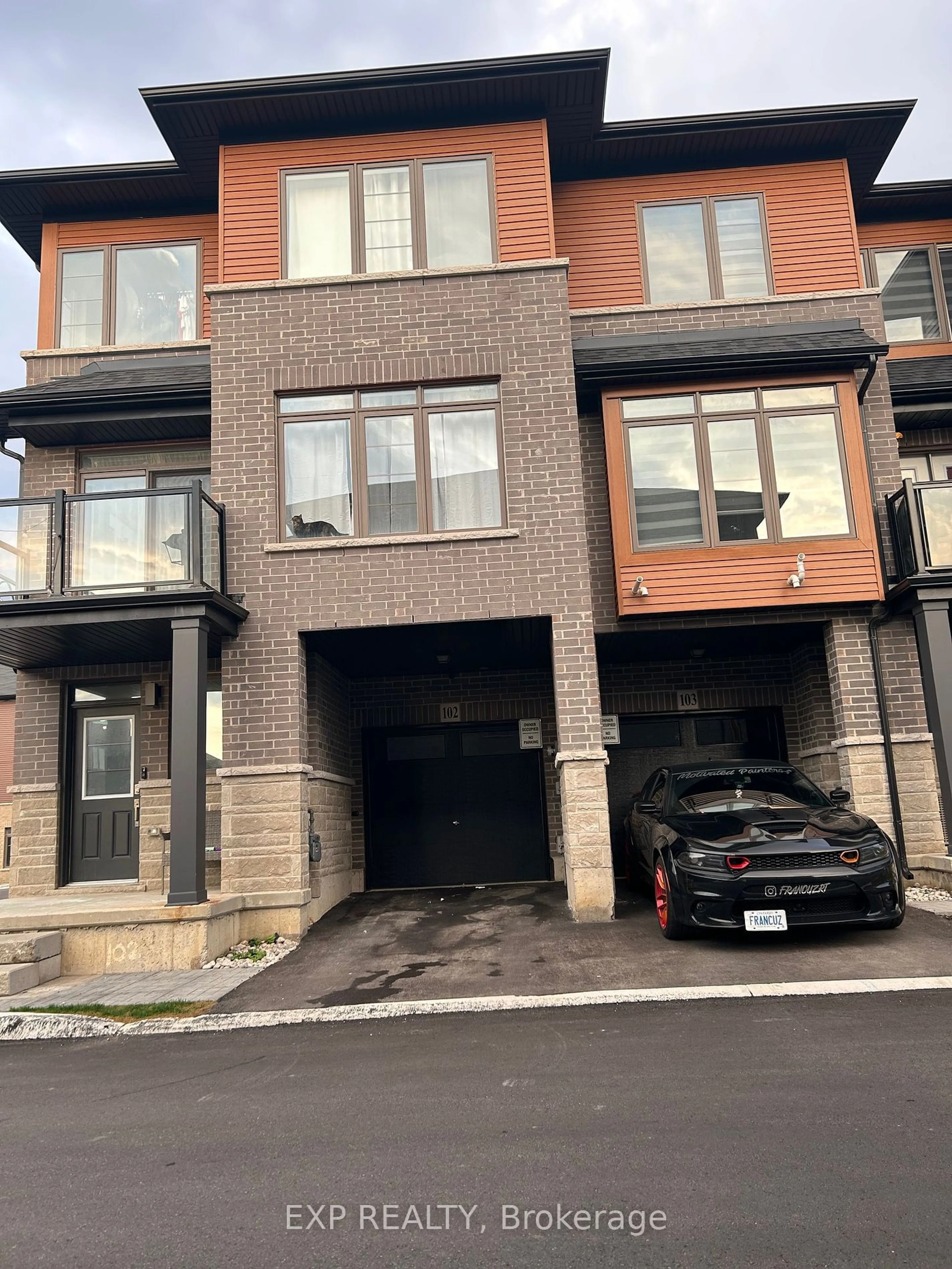 A pic from exterior of the house or condo for 61 Soho St #102, Hamilton Ontario L8J 0M6