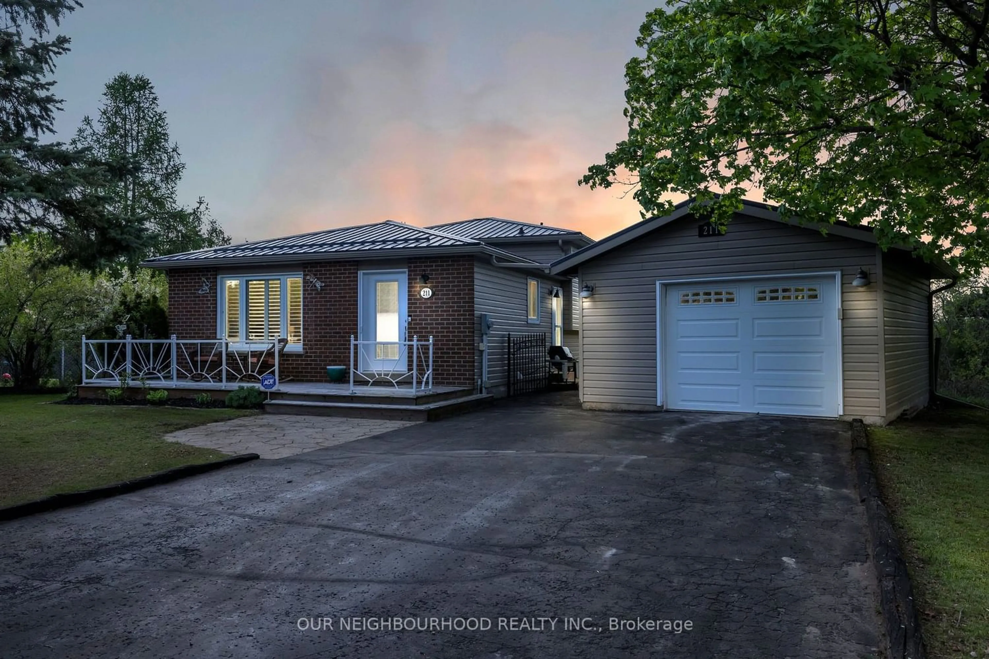 Frontside or backside of a home for 211 Corbett Dr, Kawartha Lakes Ontario L0A 1K0