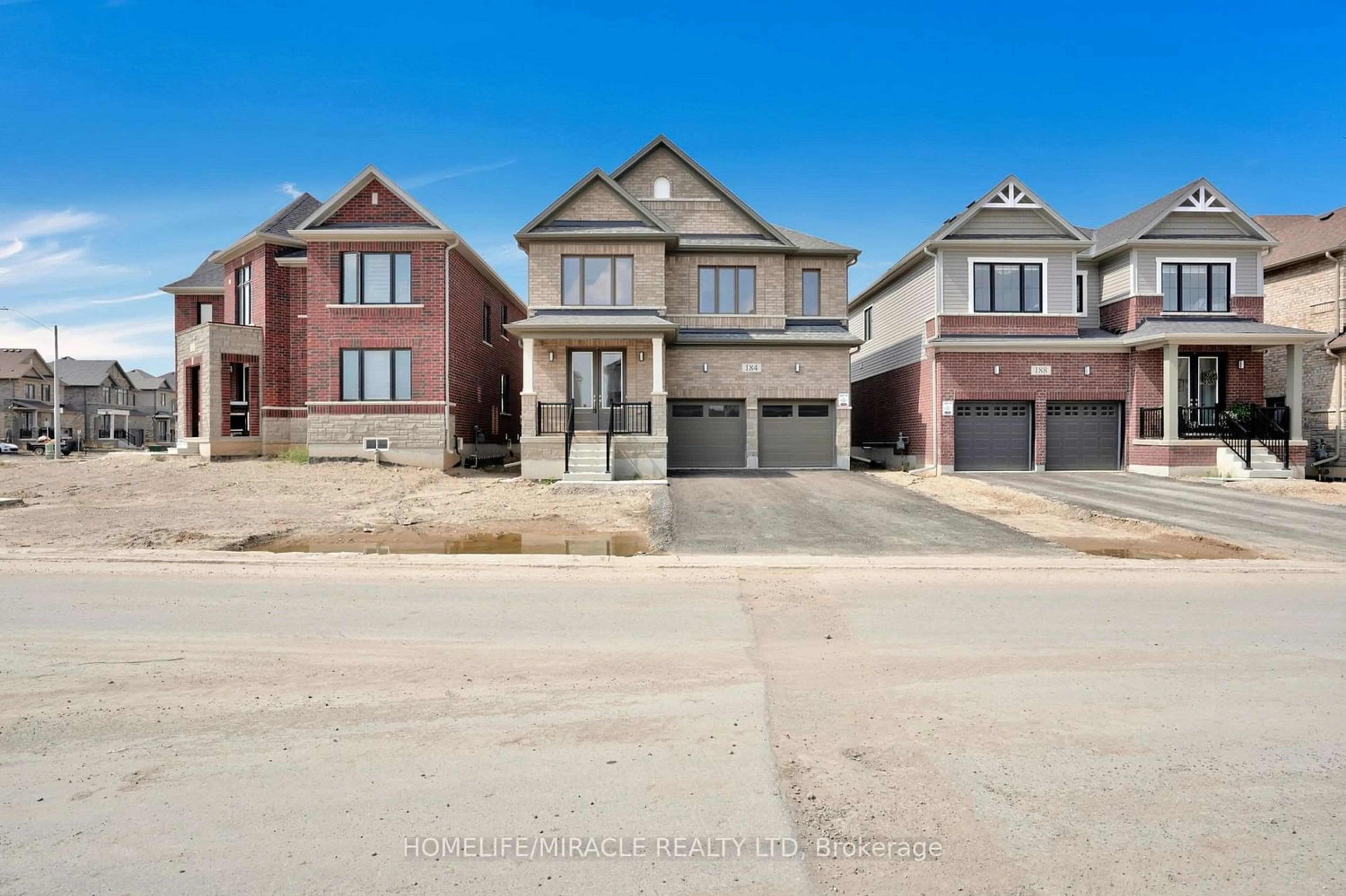 Frontside or backside of a home for 184 Leslie Davis St, North Dumfries Ontario N0B 1E0