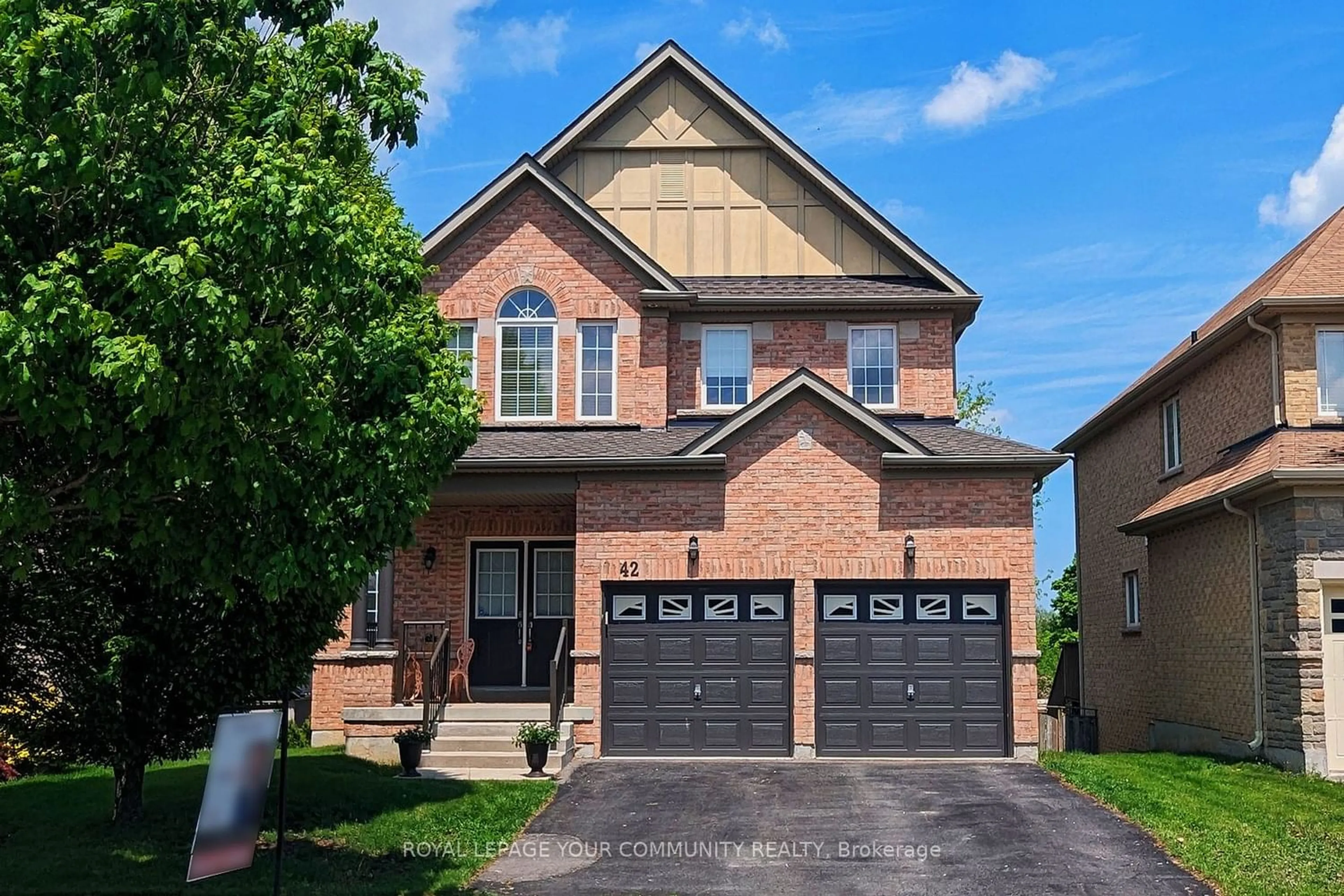 Home with brick exterior material for 42 Hansford Dr, Brantford Ontario N3S 0B6