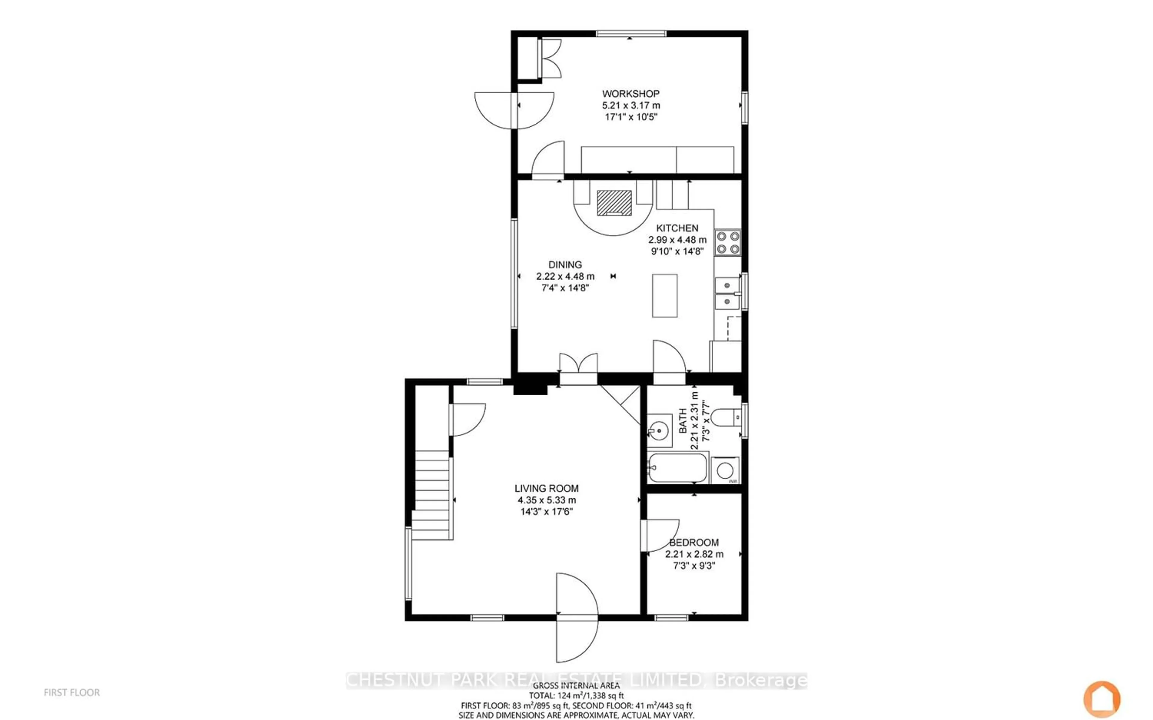 Floor plan for 253 Benway Rd, Prince Edward County Ontario K0K 2J0