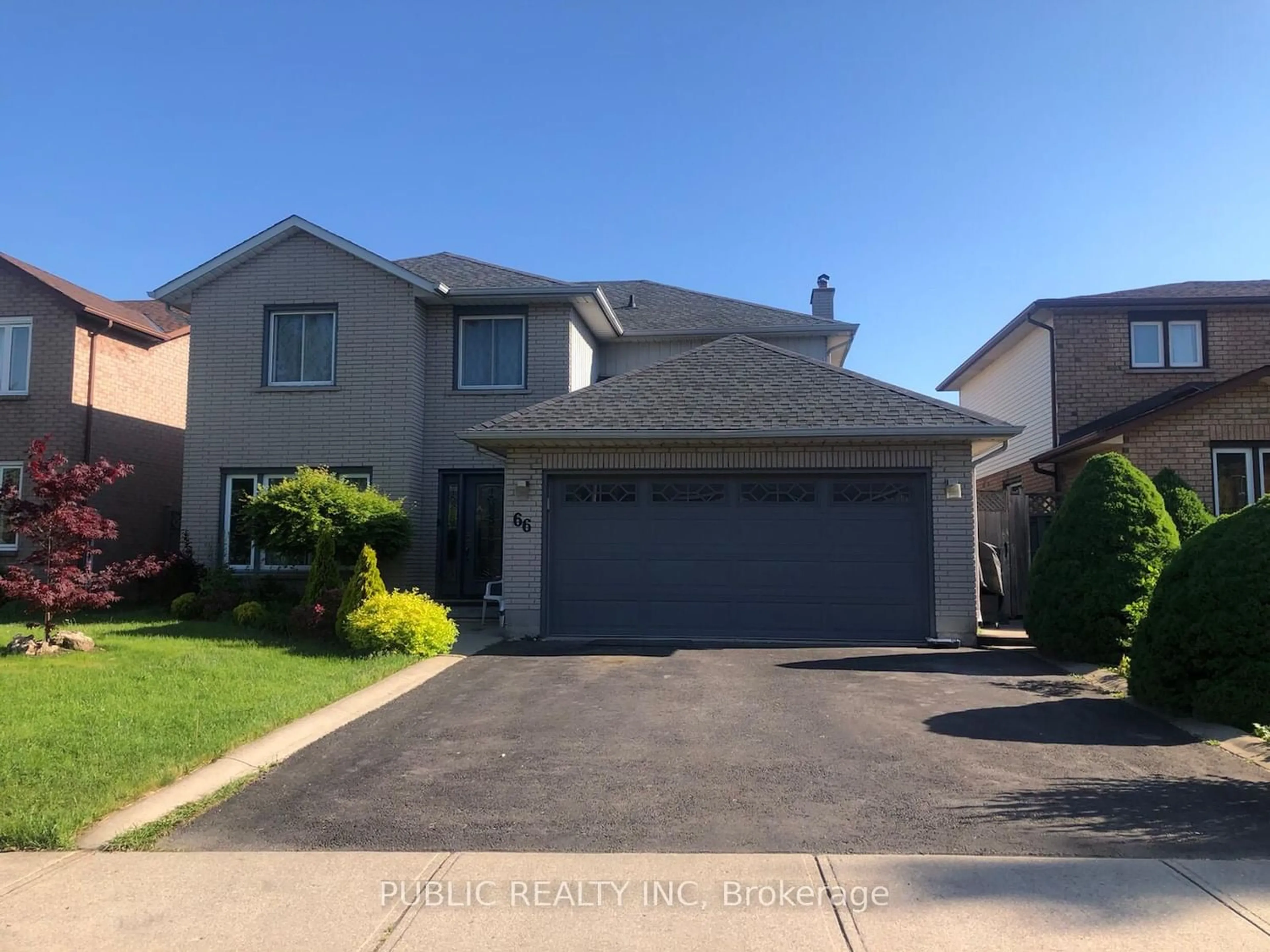 Frontside or backside of a home for 66 Valera Dr, Hamilton Ontario L8E 4X7