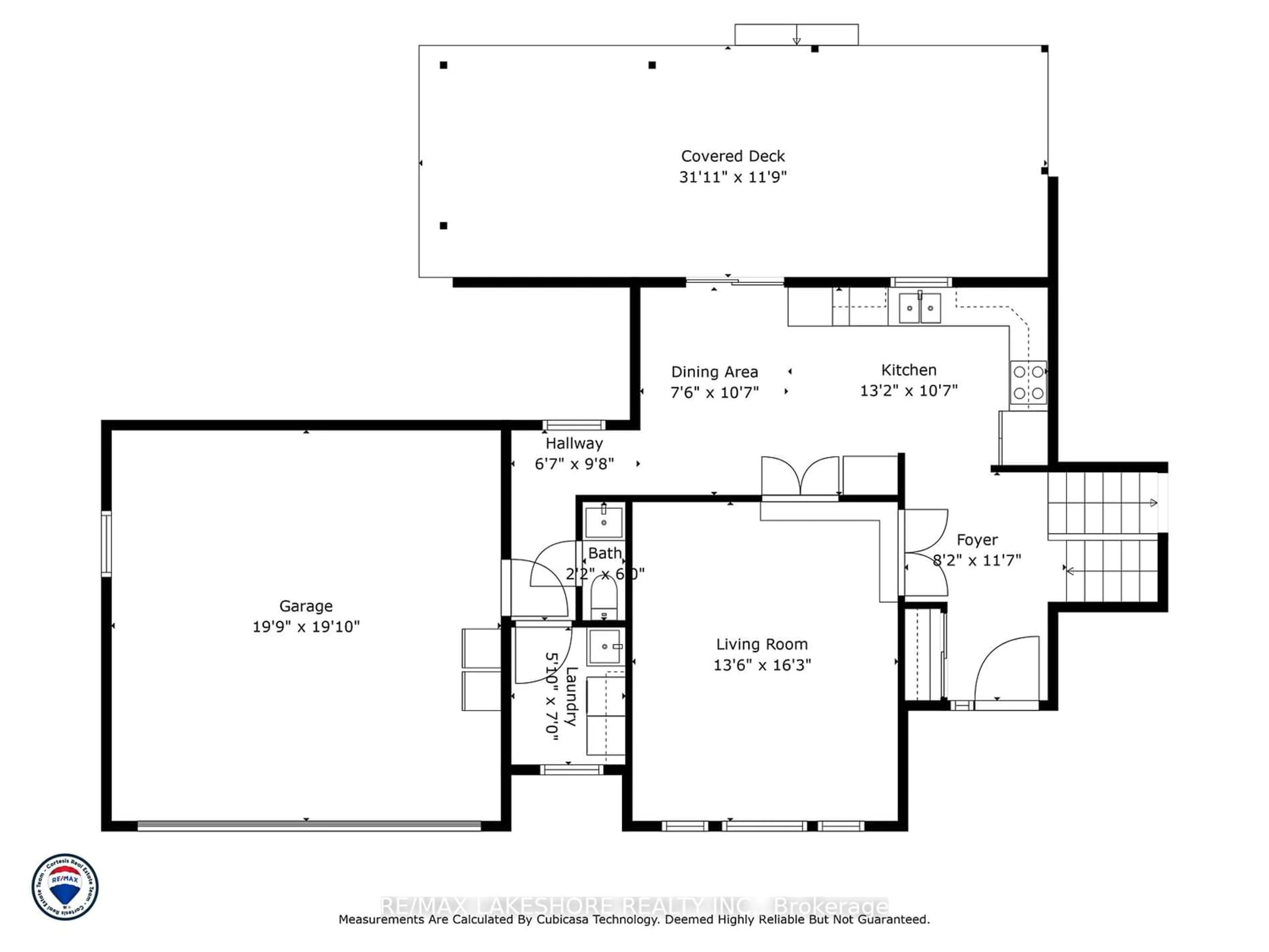 Floor plan for 260 White St, Cobourg Ontario K9A 1X1