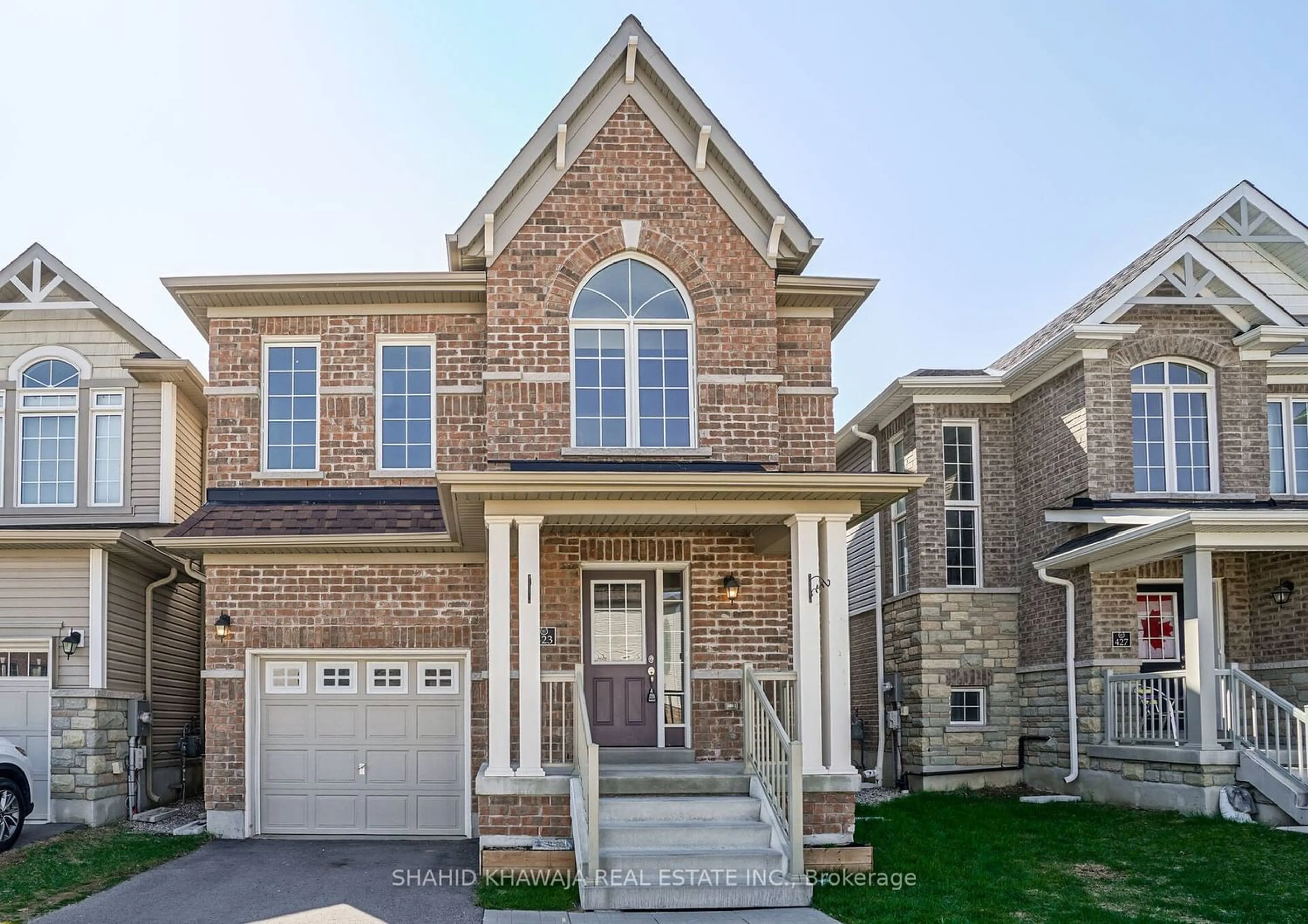 Home with brick exterior material for 423 Linden Dr, Cambridge Ontario N3H 5L5