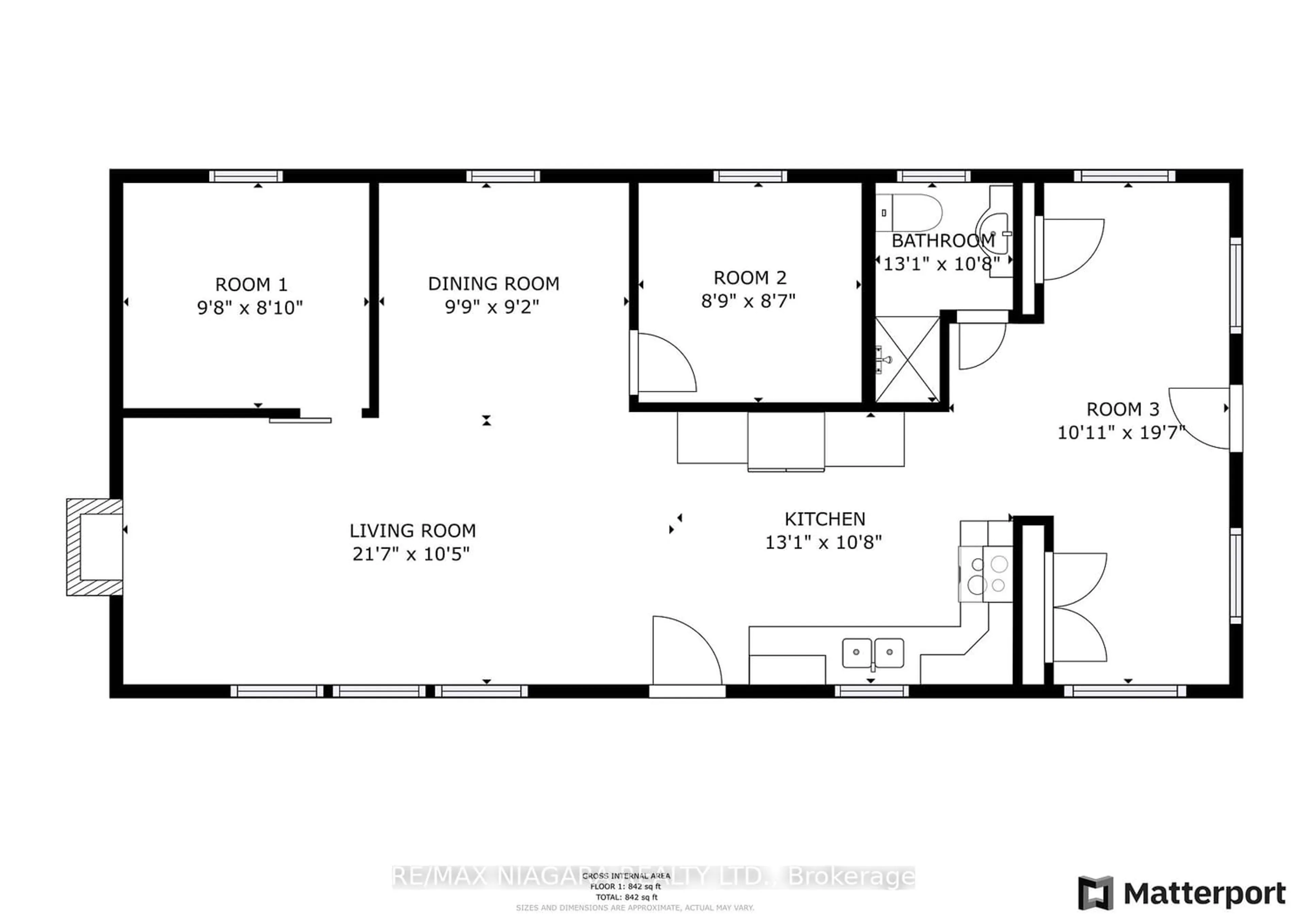 Floor plan for 11496 Cook Lane, Wainfleet Ontario L3K 5V4