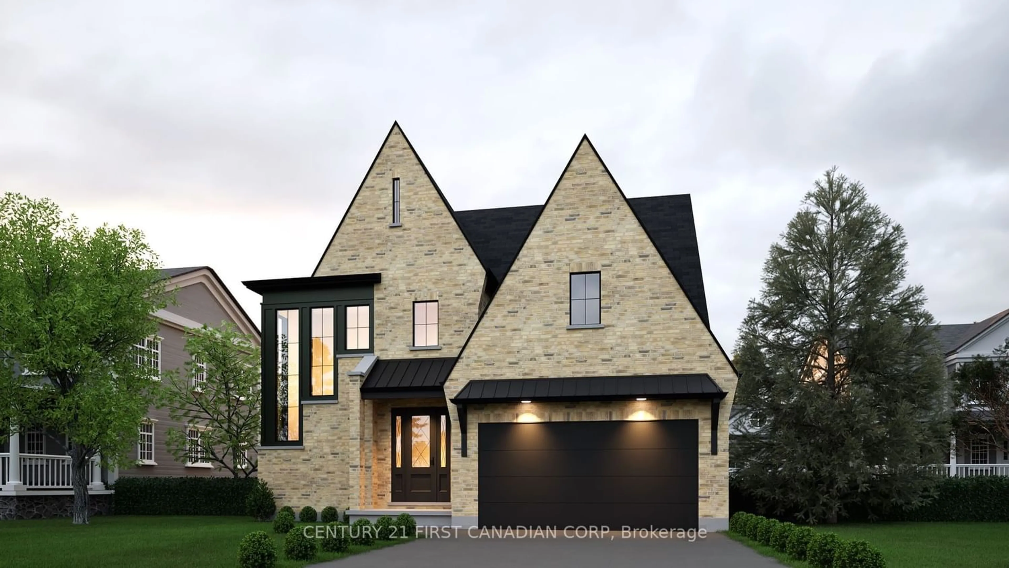 Home with brick exterior material for Lot 13 Foxborough Pl, Thames Centre Ontario N0M 2P0