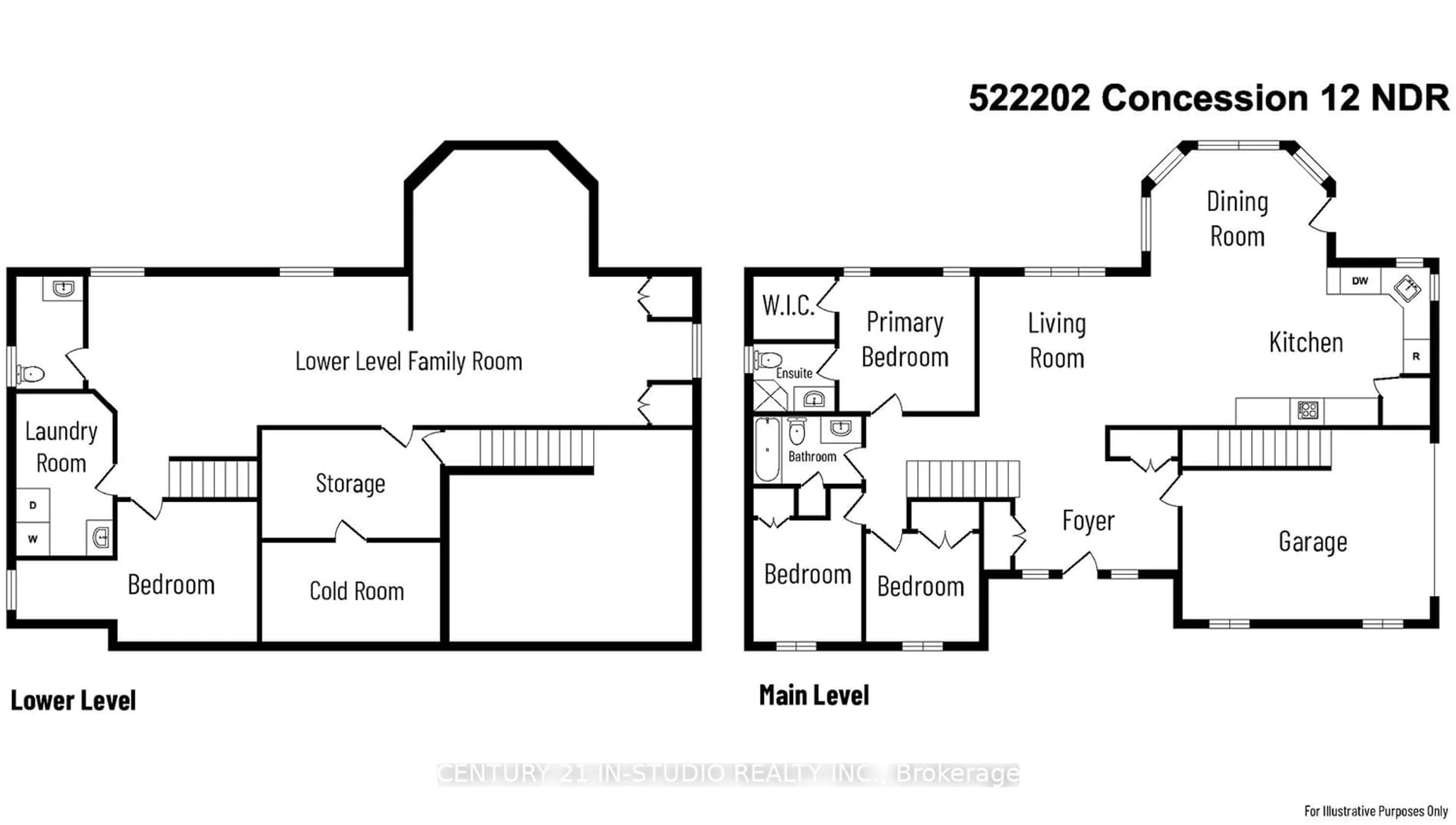 Floor plan for 522202 Concession 12 NDR, West Grey Ontario N0G 1S0
