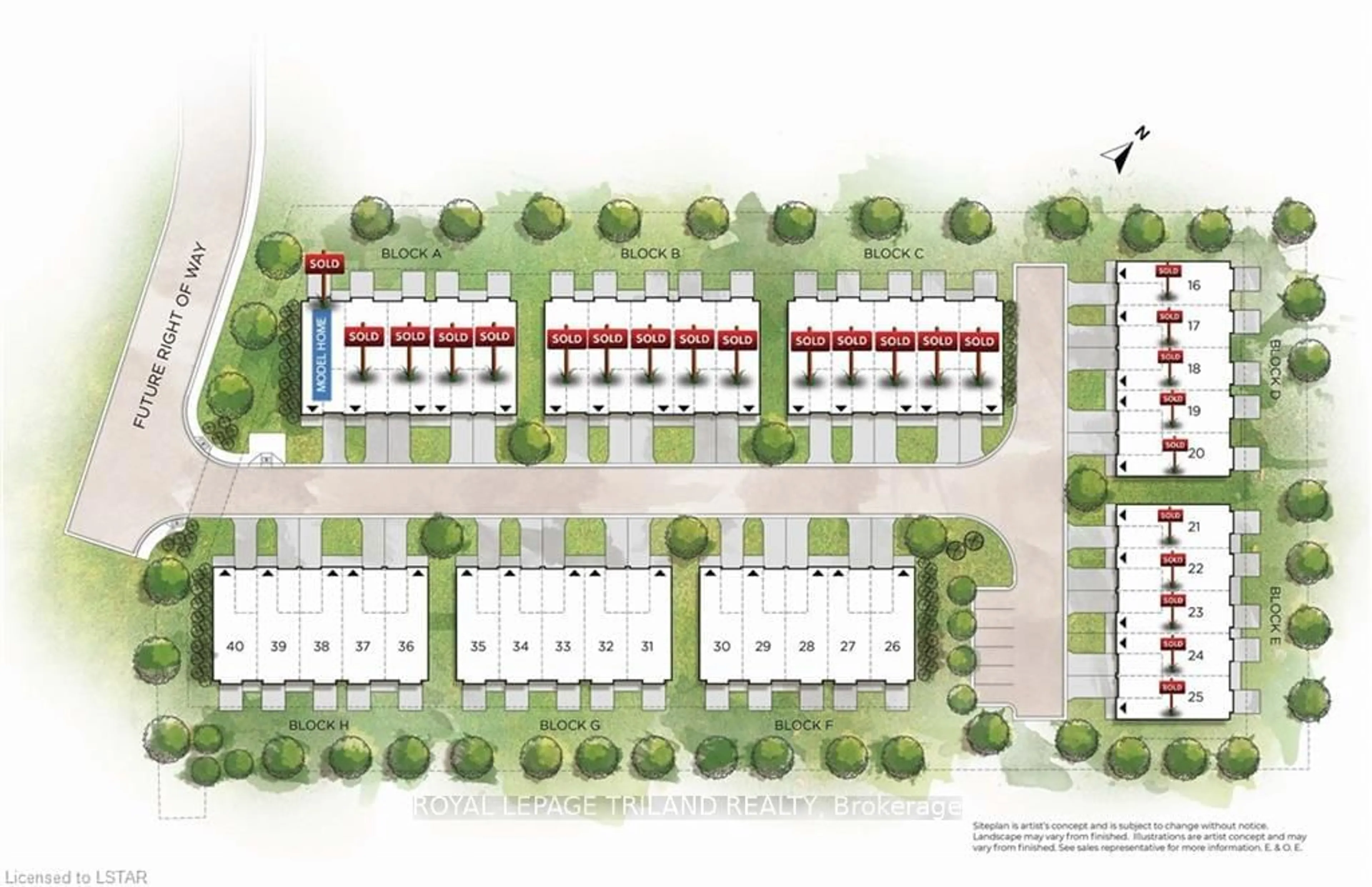 Floor plan for 101 SWALES Ave #26, Strathroy-Caradoc Ontario N7G 1A8