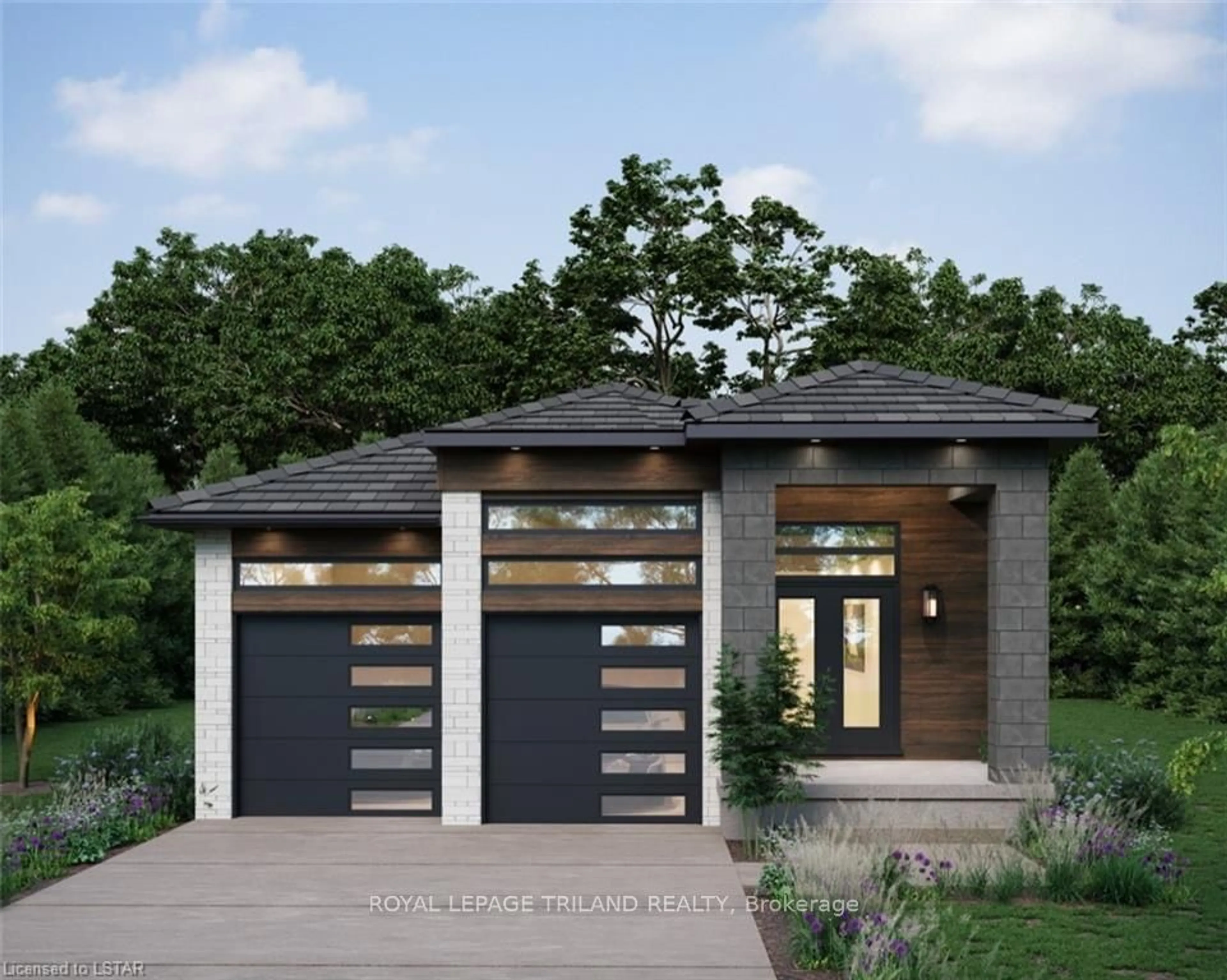 Home with brick exterior material for Lot 92 Green Bend, London Ontario N6P 1J9