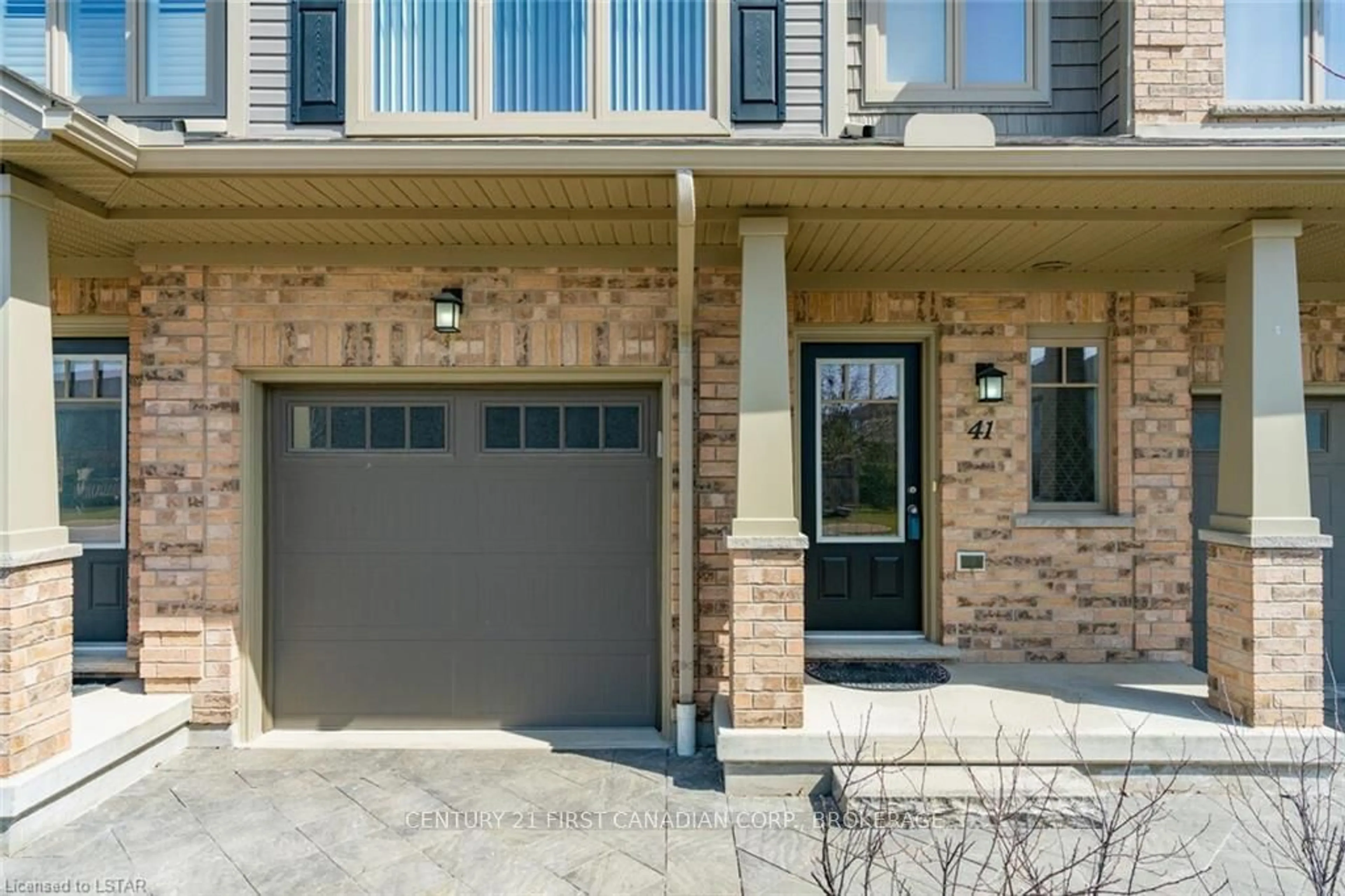 Home with brick exterior material for 1924 Cedarhollow Blvd #41, London Ontario N5X 0K3