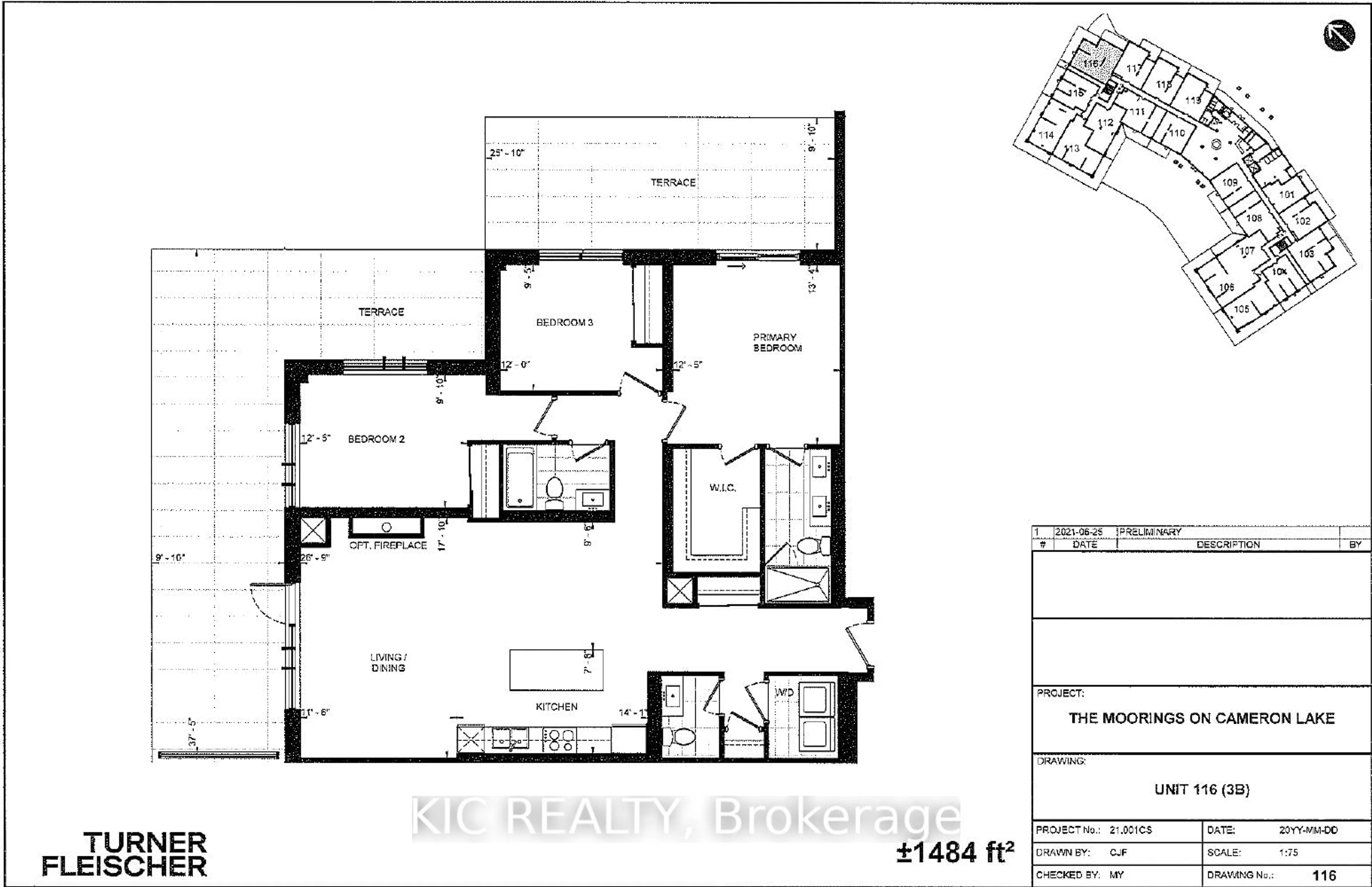 Floor plan for 99 Louisa St #116, Kawartha Lakes Ontario K0M 1N0