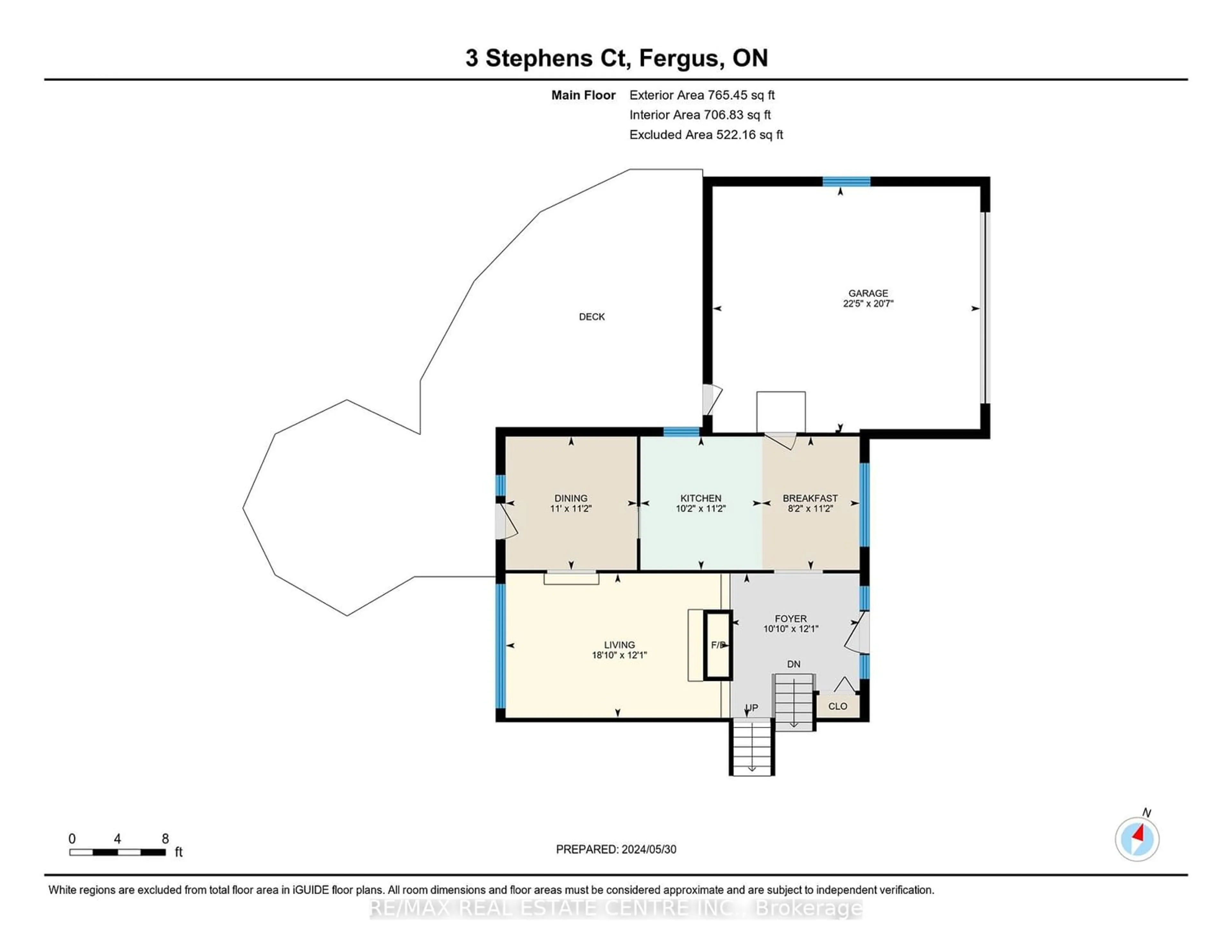 Floor plan for 3 Stephens Crt, Centre Wellington Ontario N1M 3G1