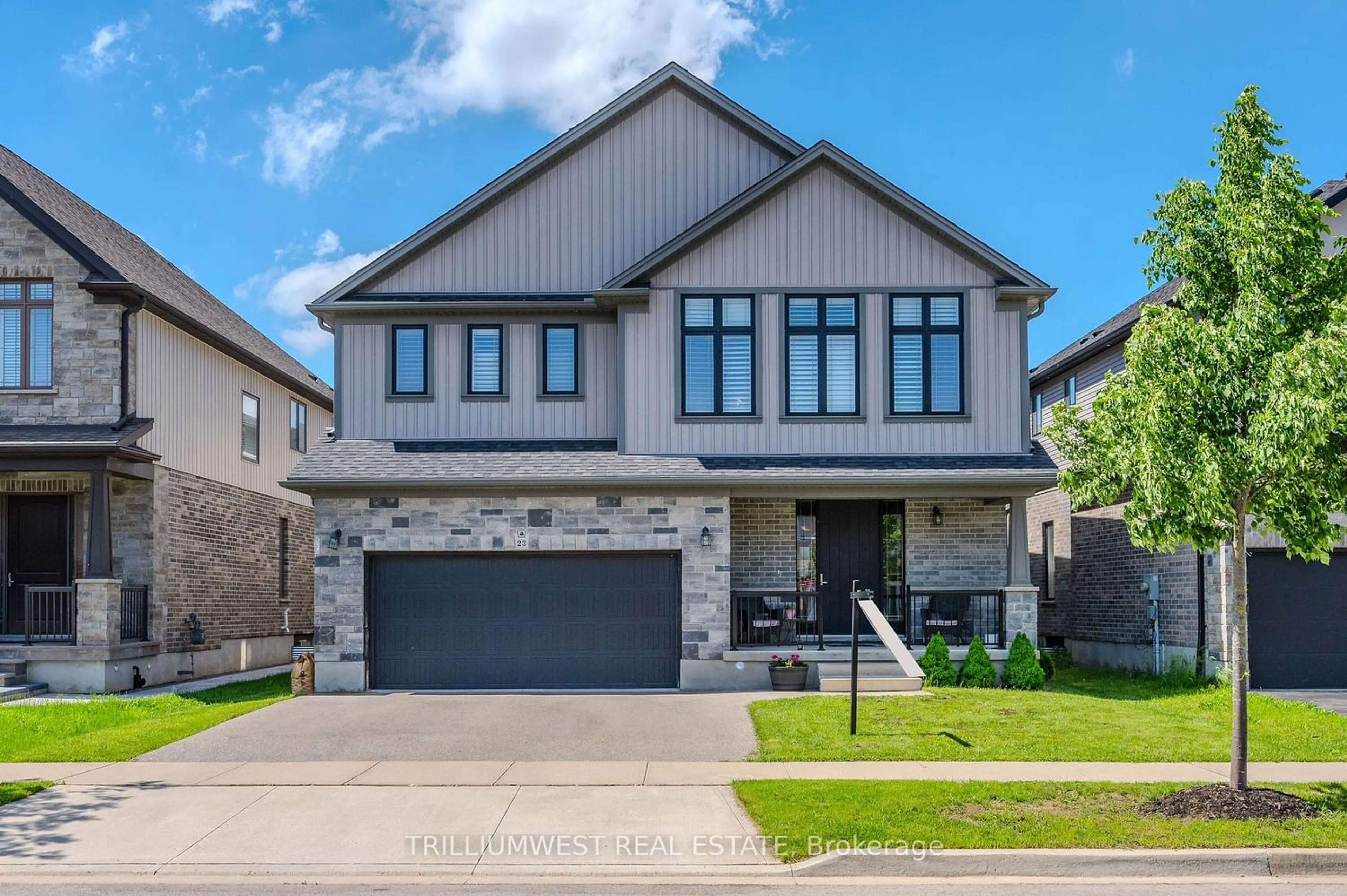 Frontside or backside of a home for 23 River Ridge St, Kitchener Ontario N2A 0G4