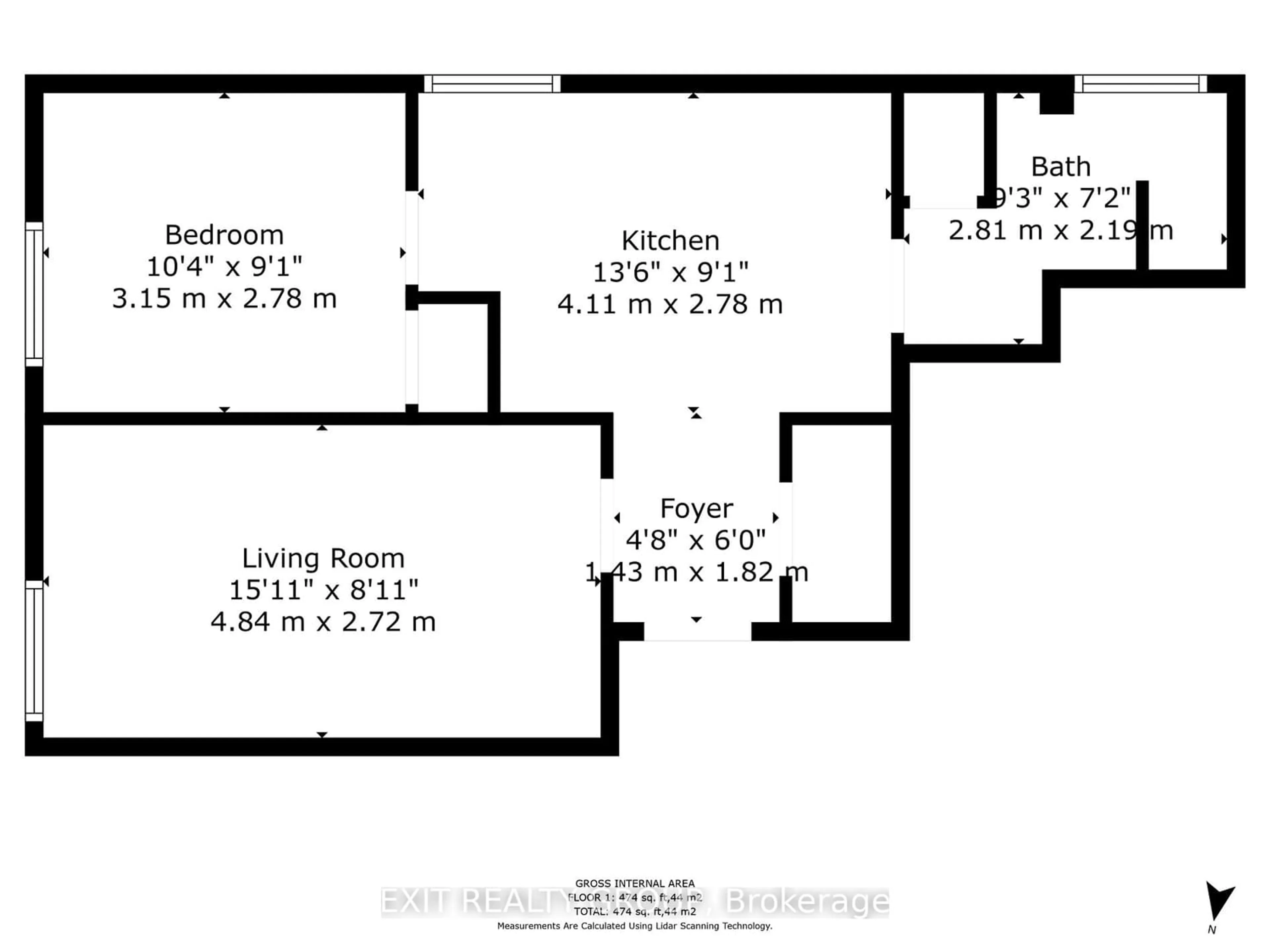 Floor plan for 5438 Front St, Hamilton Township Ontario K0K 2H0